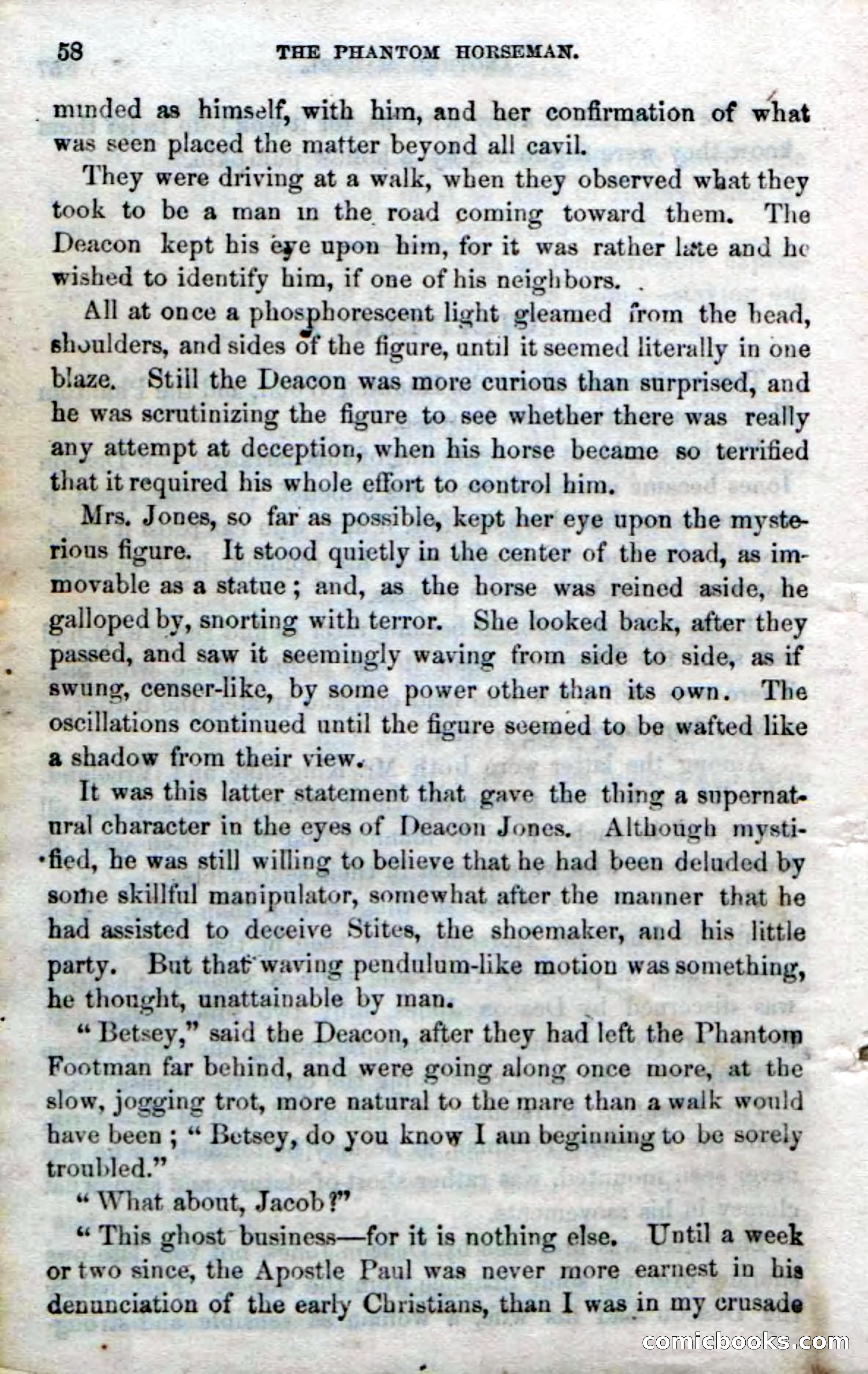 Beadle's Dime Novels No. 190: The Phantom Horseman — page 56 of 104