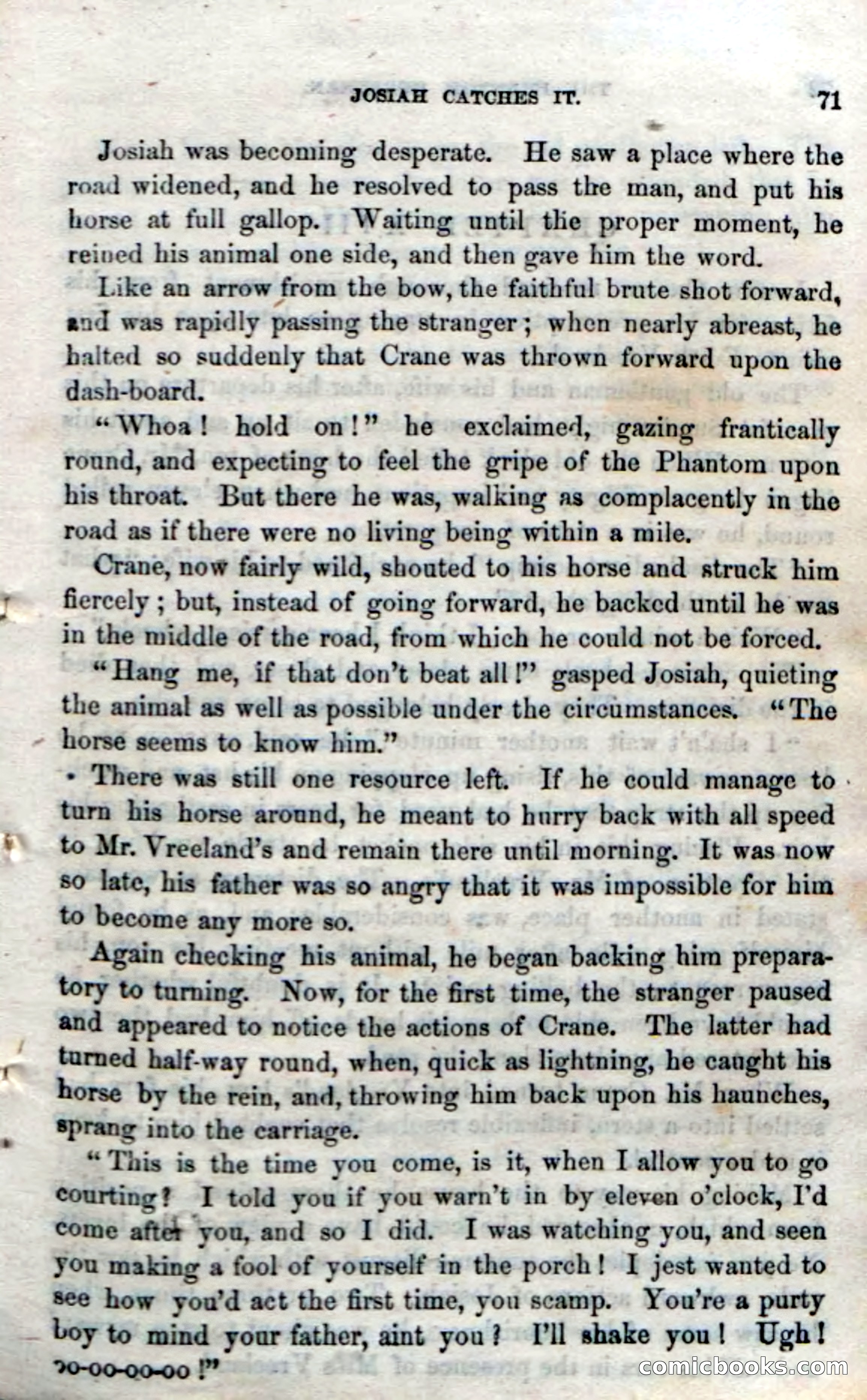 Beadle's Dime Novels No. 190: The Phantom Horseman — page 69 of 104