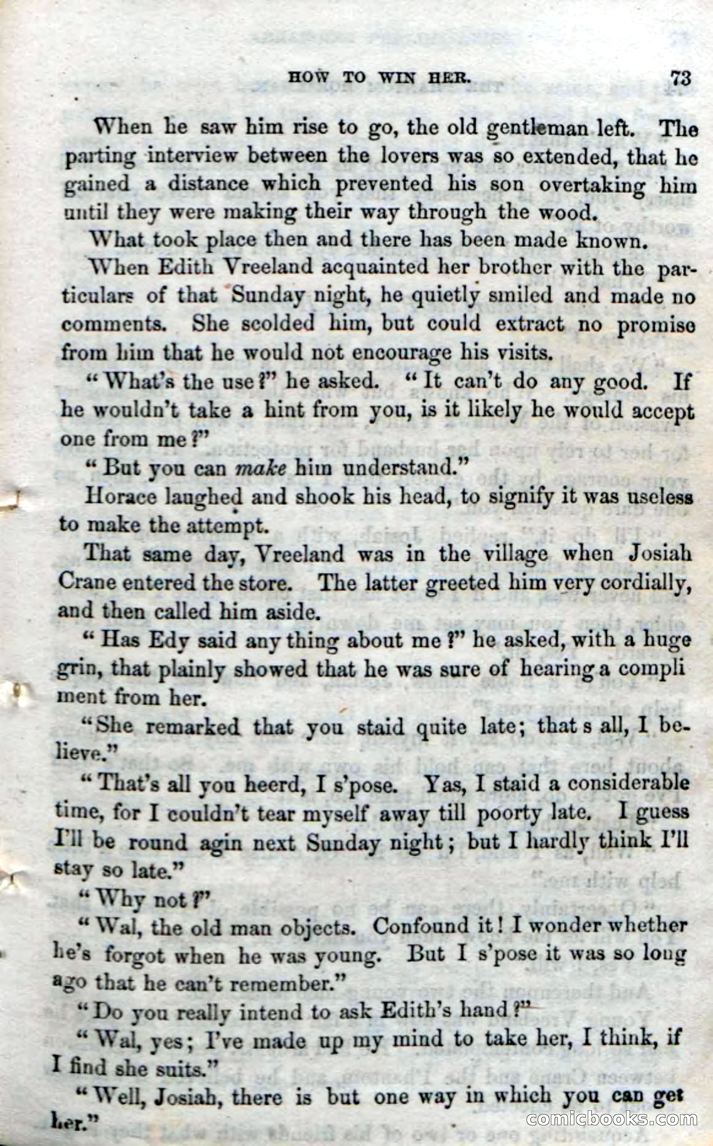 Beadle's Dime Novels No. 190: The Phantom Horseman — page 71 of 104