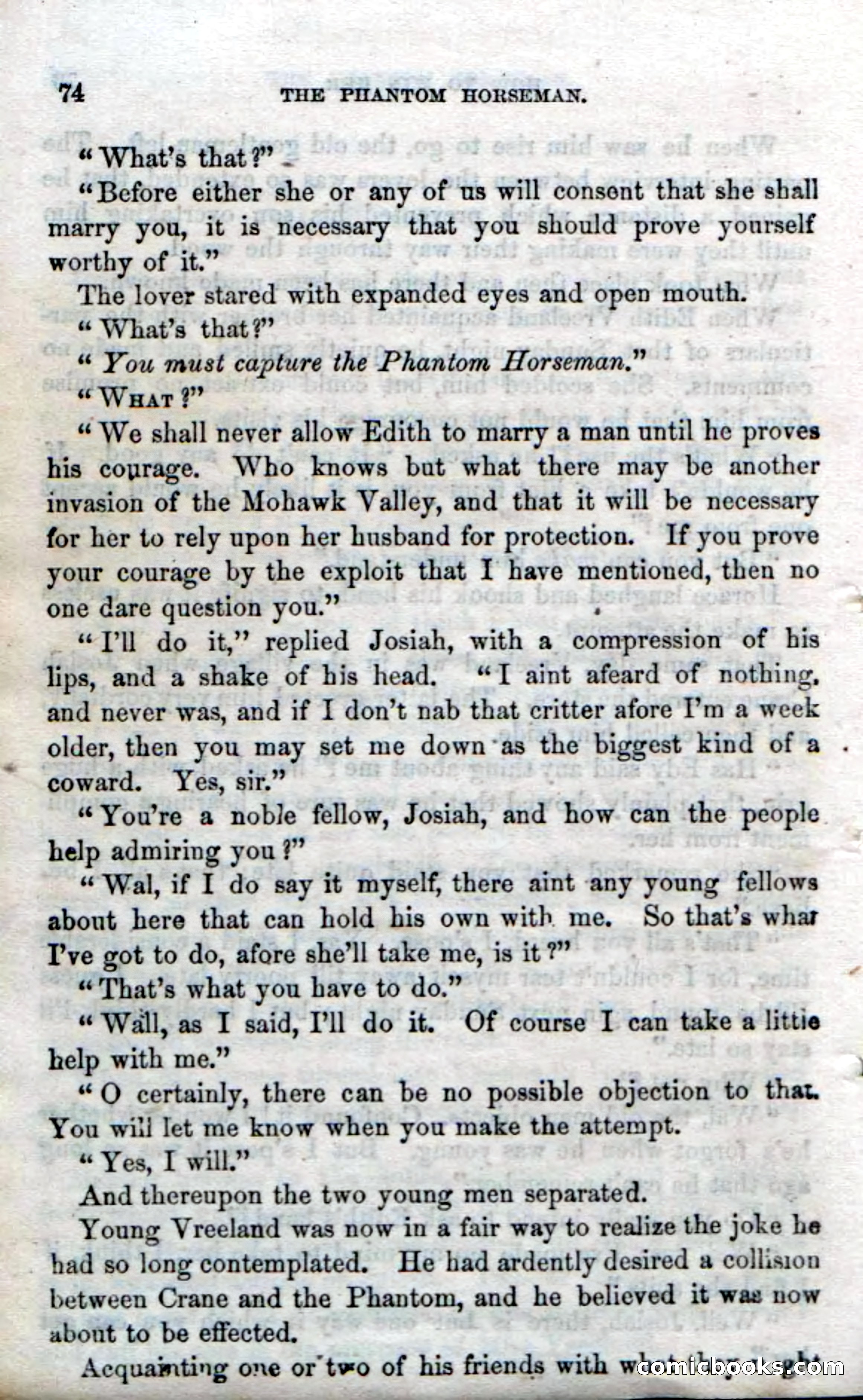 Beadle's Dime Novels No. 190: The Phantom Horseman — page 72 of 104