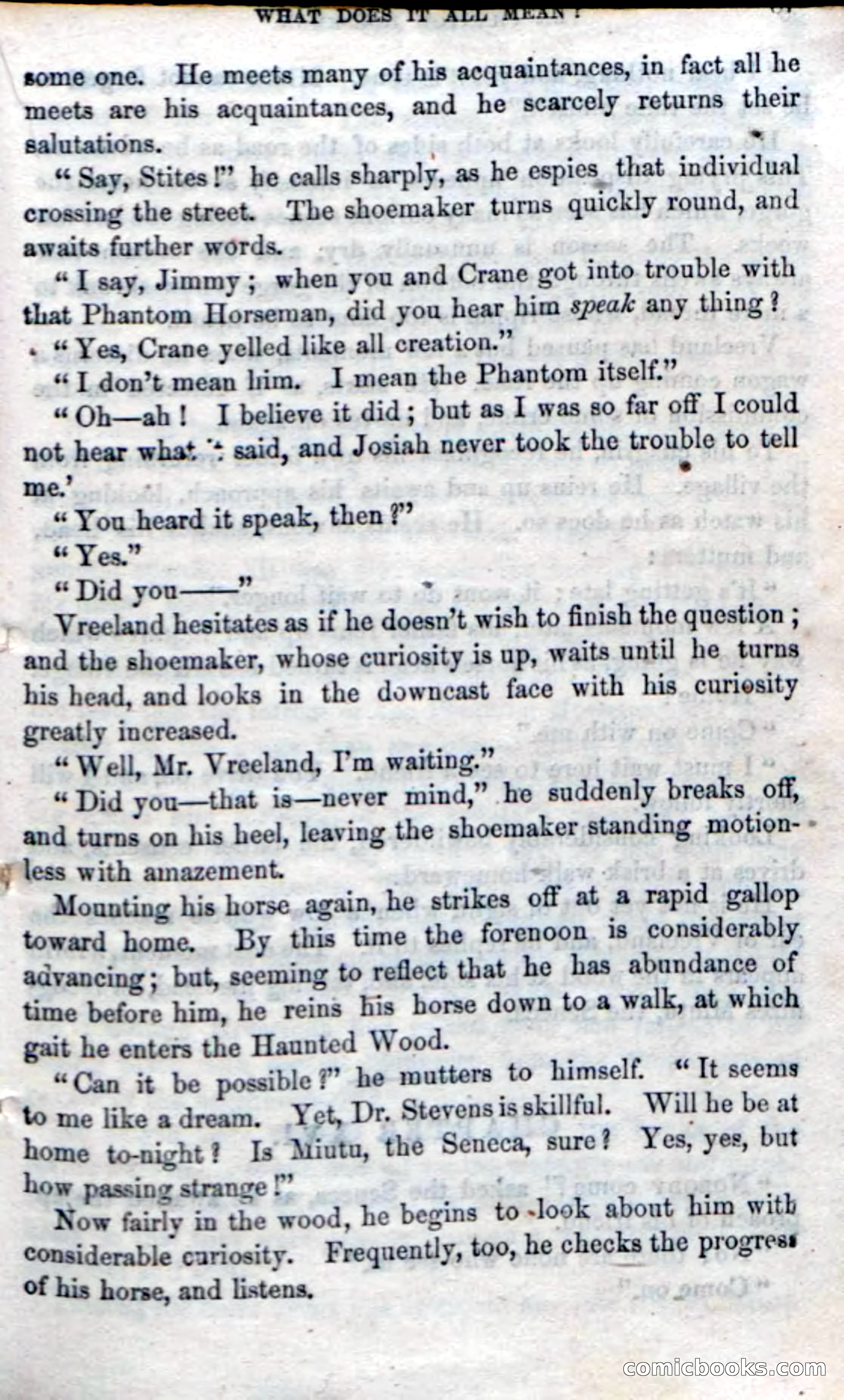 Beadle's Dime Novels No. 190: The Phantom Horseman — page 85 of 104