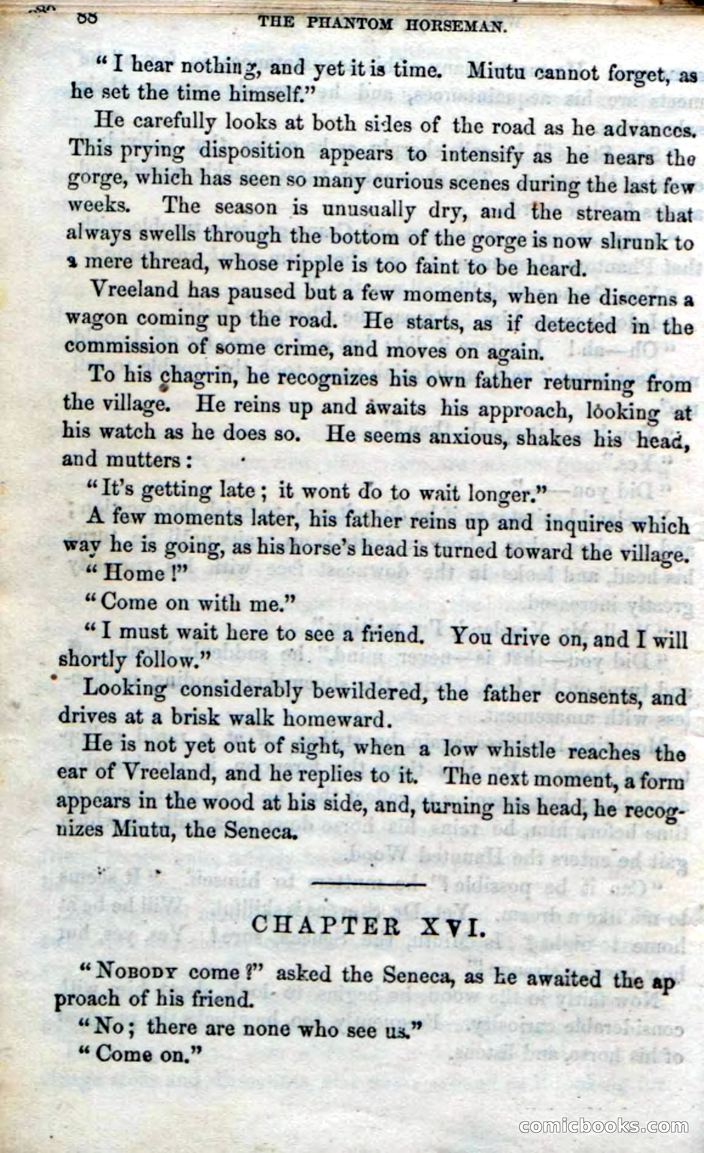 Beadle's Dime Novels No. 190: The Phantom Horseman — page 86 of 104