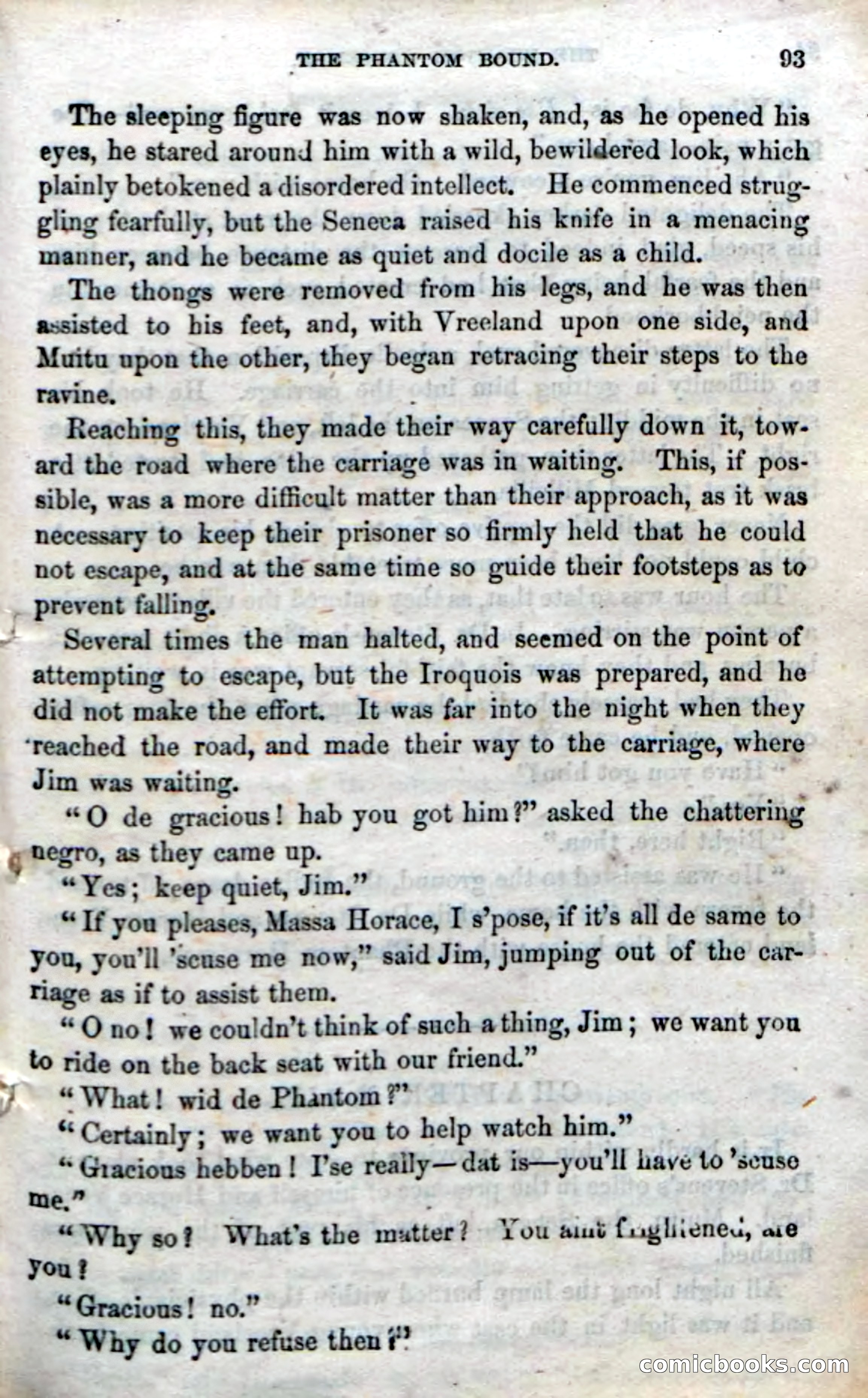 Beadle's Dime Novels No. 190: The Phantom Horseman — page 91 of 104