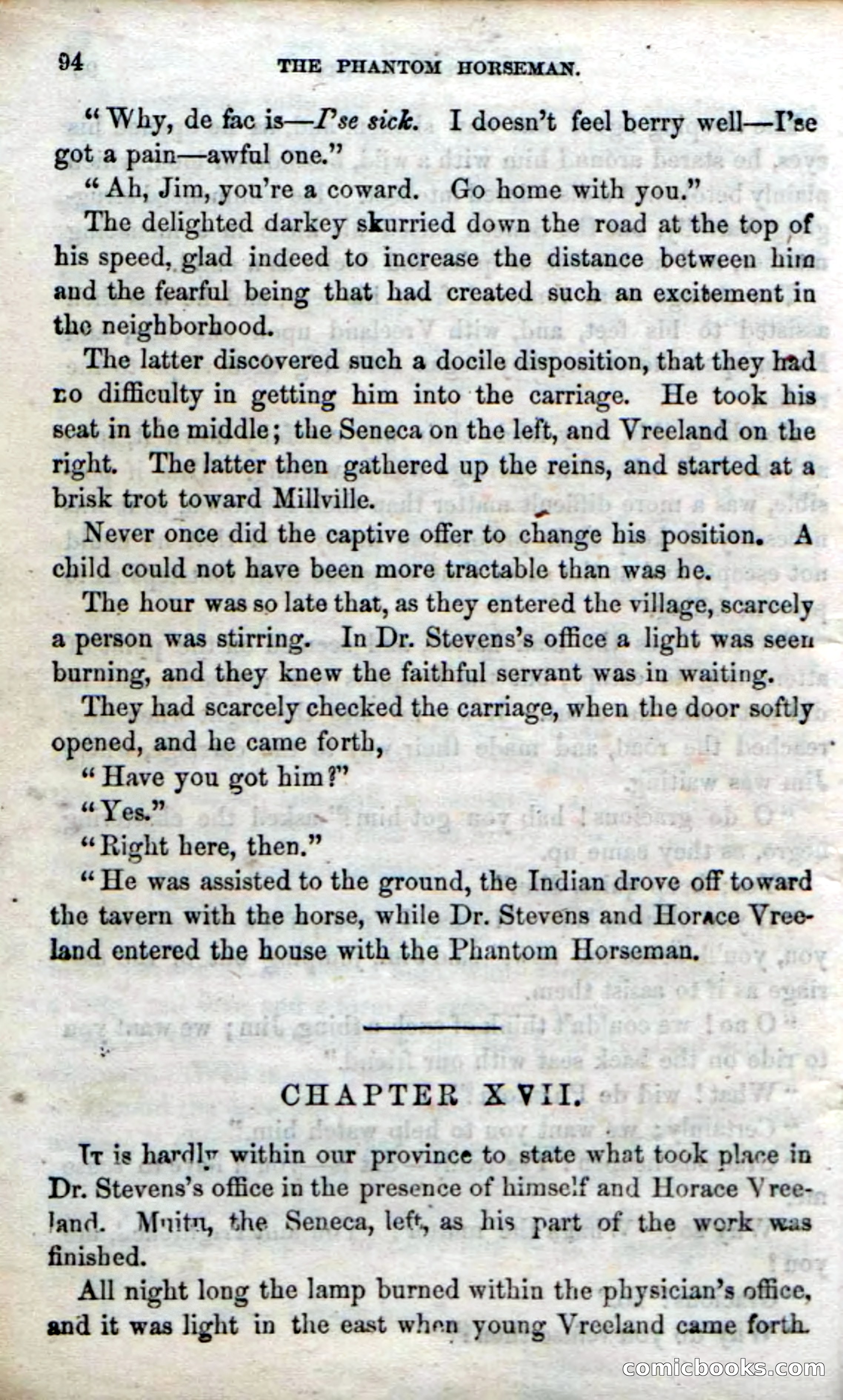 Beadle's Dime Novels No. 190: The Phantom Horseman — page 92 of 104