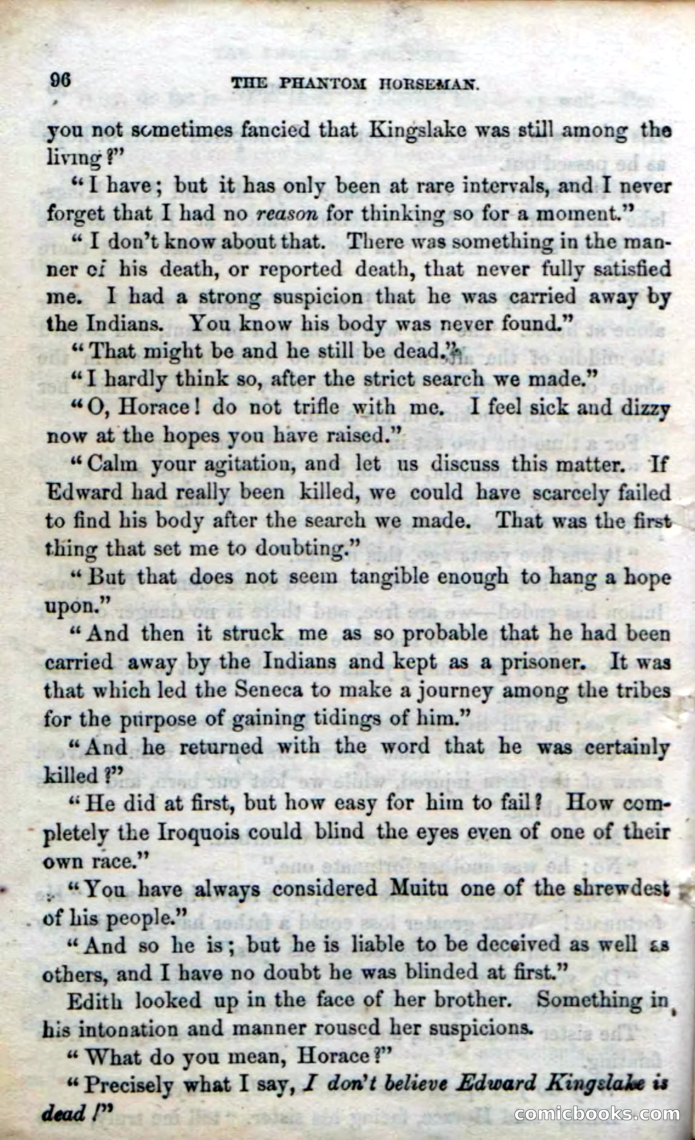 Beadle's Dime Novels No. 190: The Phantom Horseman — page 94 of 104