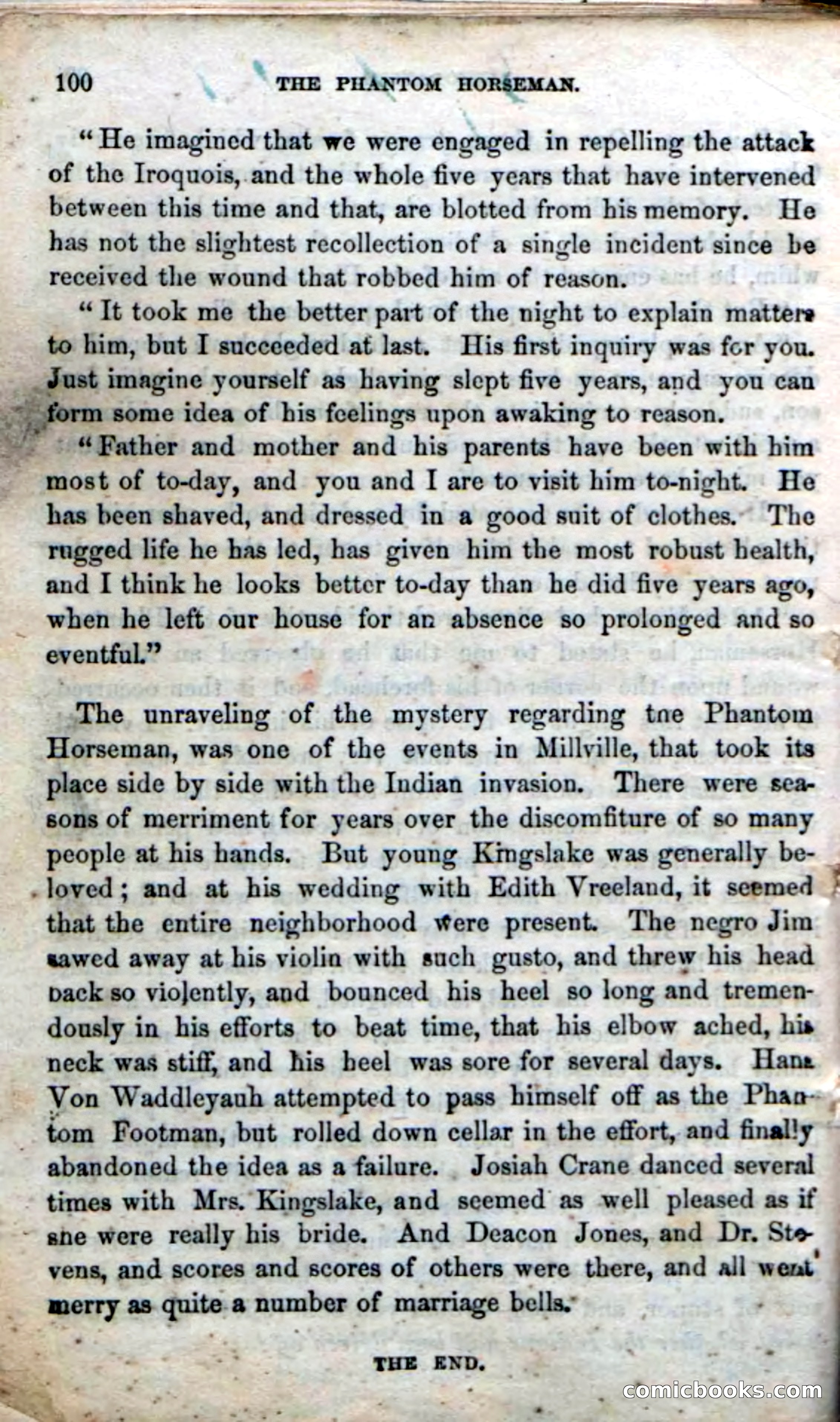 Beadle's Dime Novels No. 190: The Phantom Horseman — page 98 of 104