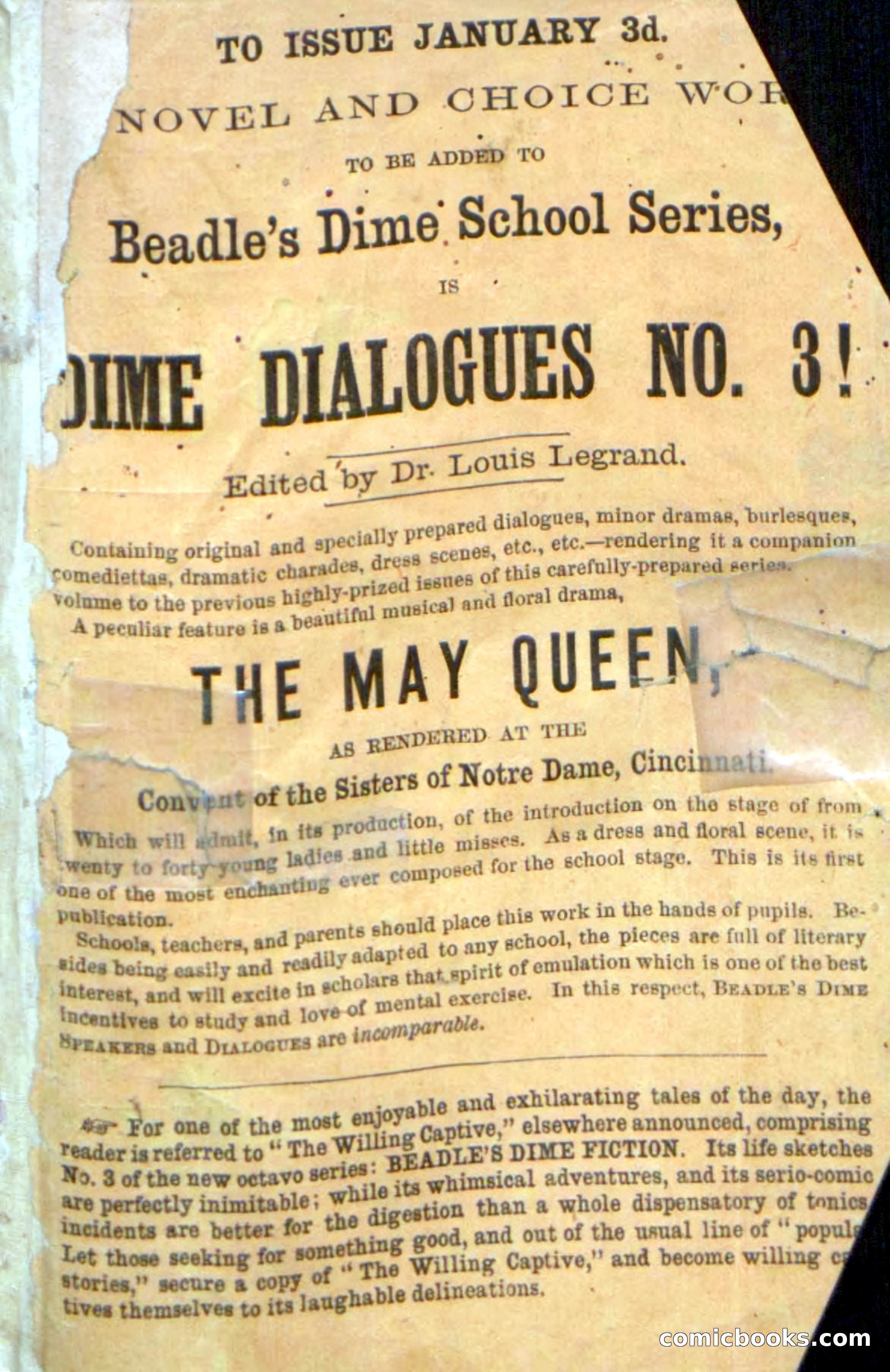 Beadle's Dime Novels No. 190: The Phantom Horseman — page 101 of 104