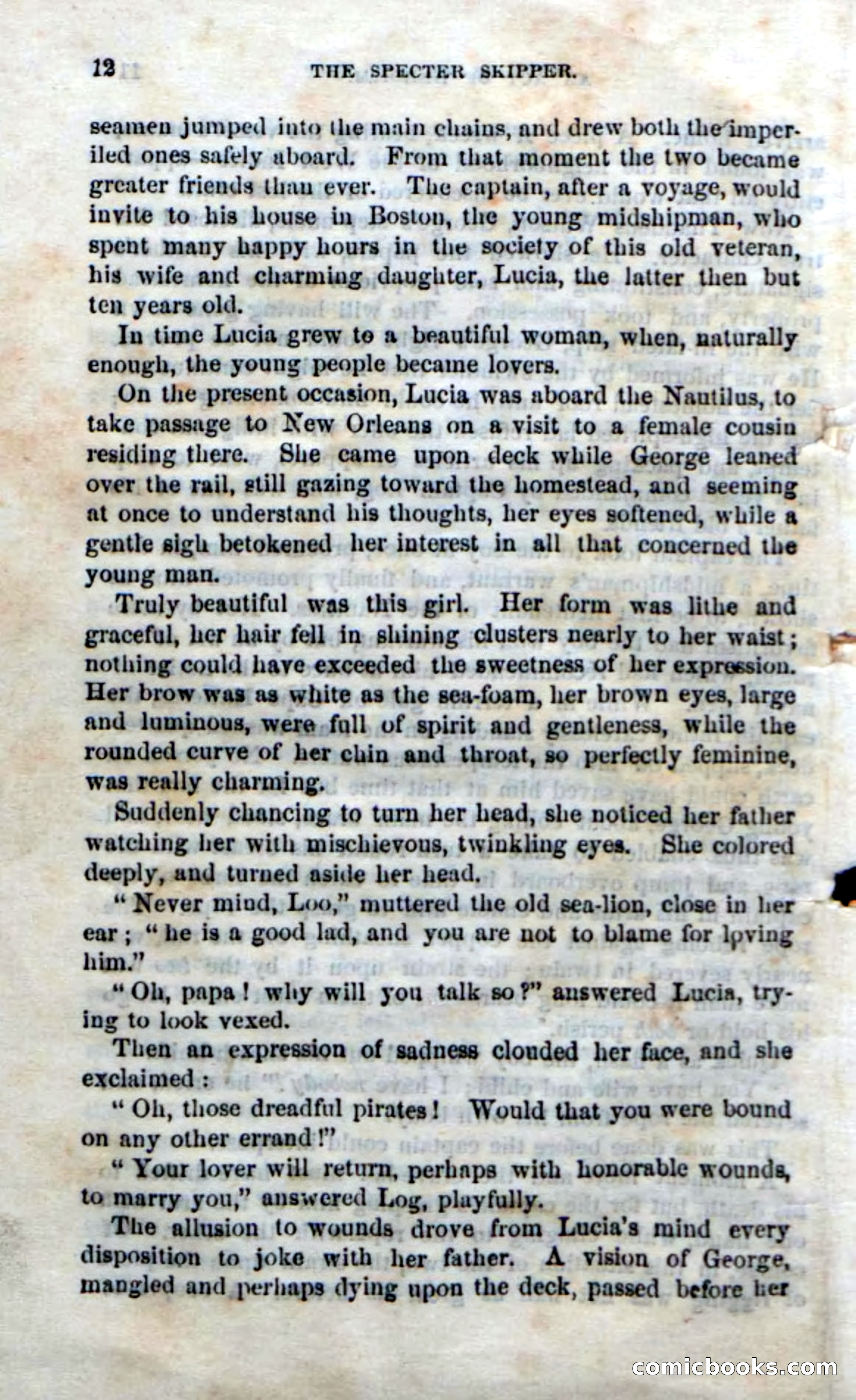 Beadle's Dime Novels No. 192: The Specter Skipper — page 8 of 96