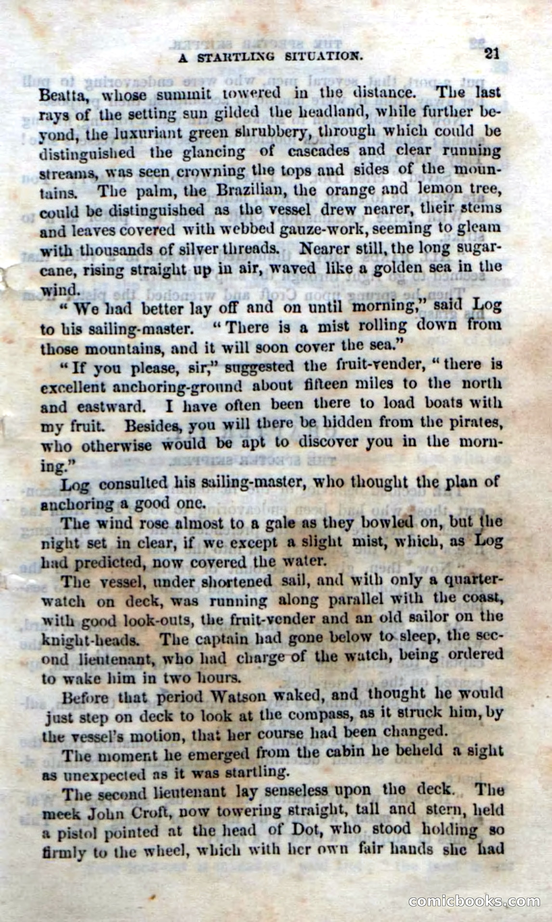 Beadle's Dime Novels No. 192: The Specter Skipper — page 17 of 96