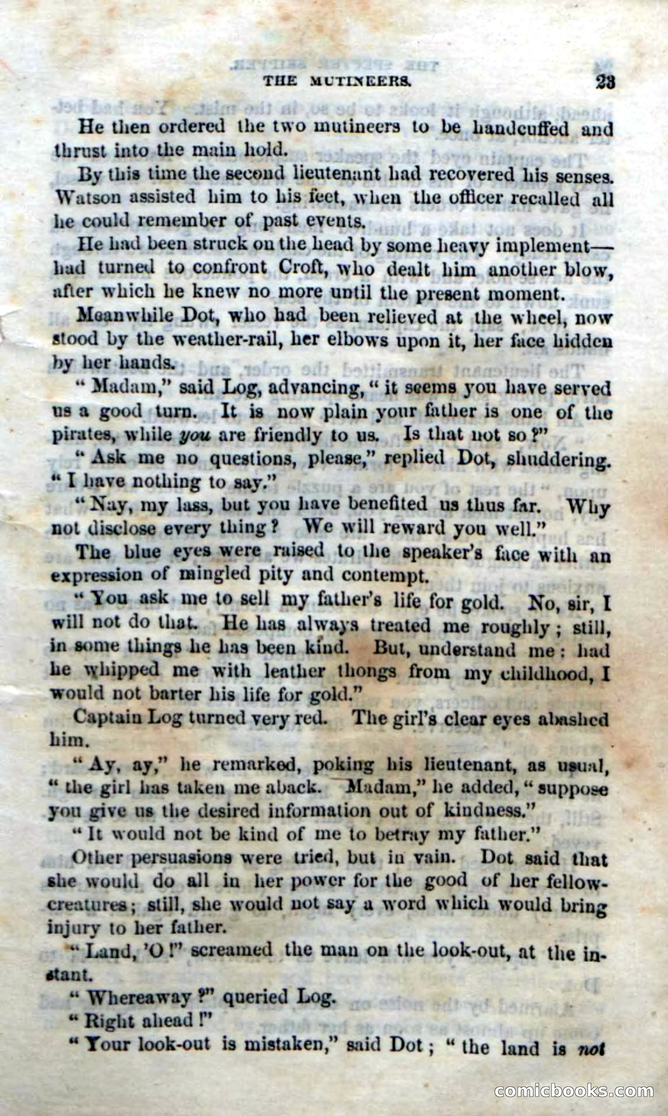 Beadle's Dime Novels No. 192: The Specter Skipper — page 19 of 96