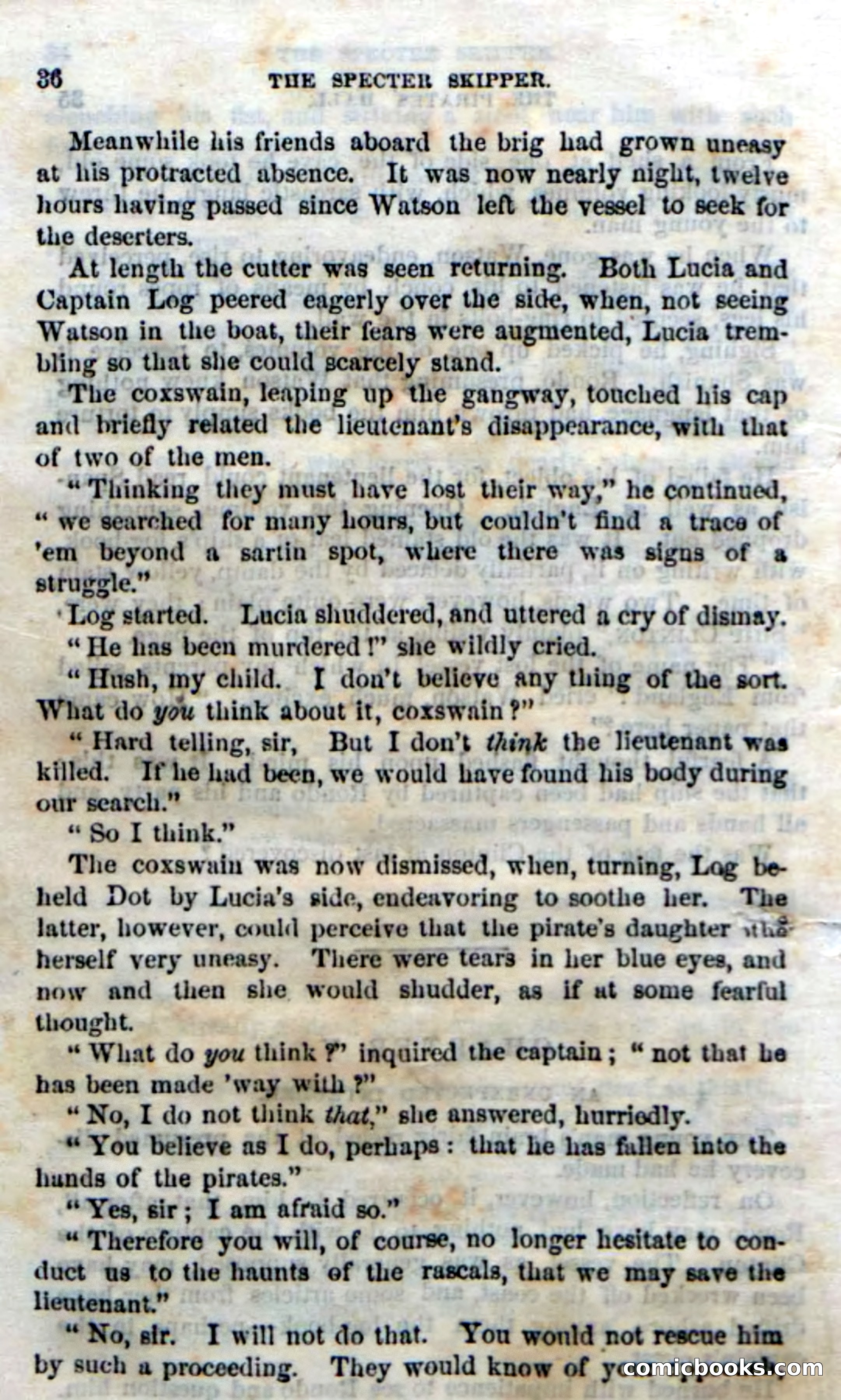 Beadle's Dime Novels No. 192: The Specter Skipper — page 32 of 96