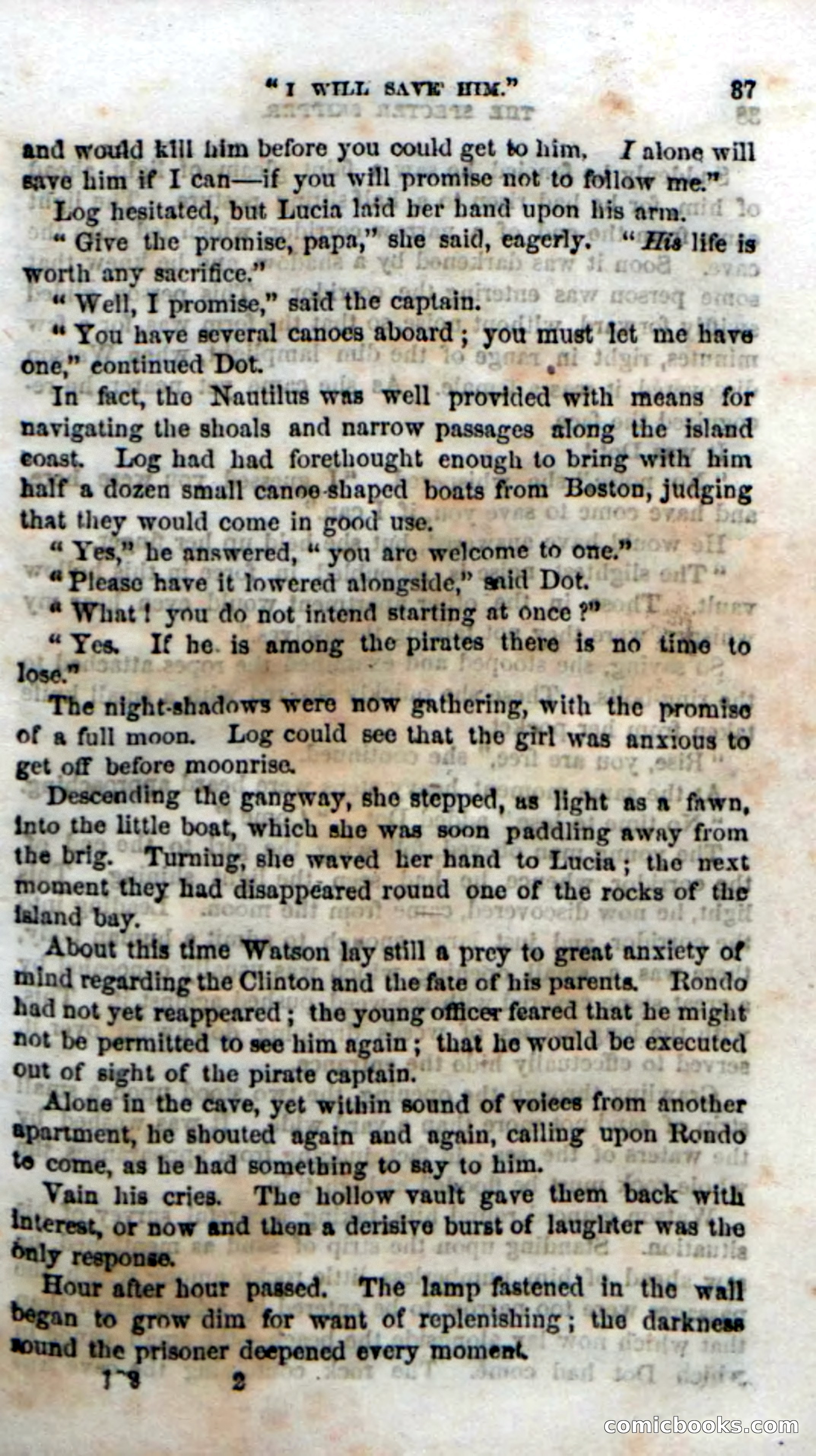 Beadle's Dime Novels No. 192: The Specter Skipper — page 33 of 96