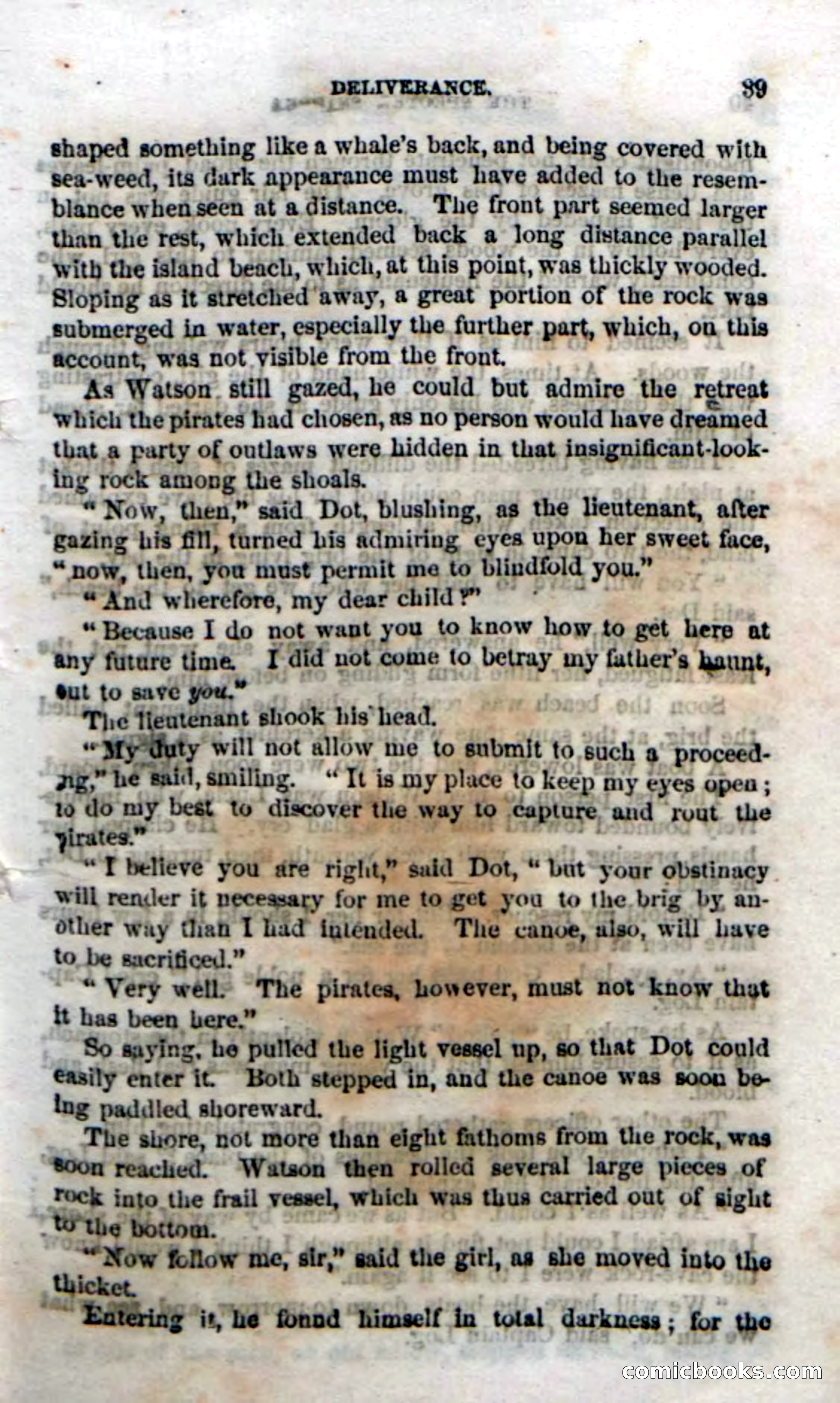 Beadle's Dime Novels No. 192: The Specter Skipper — page 35 of 96