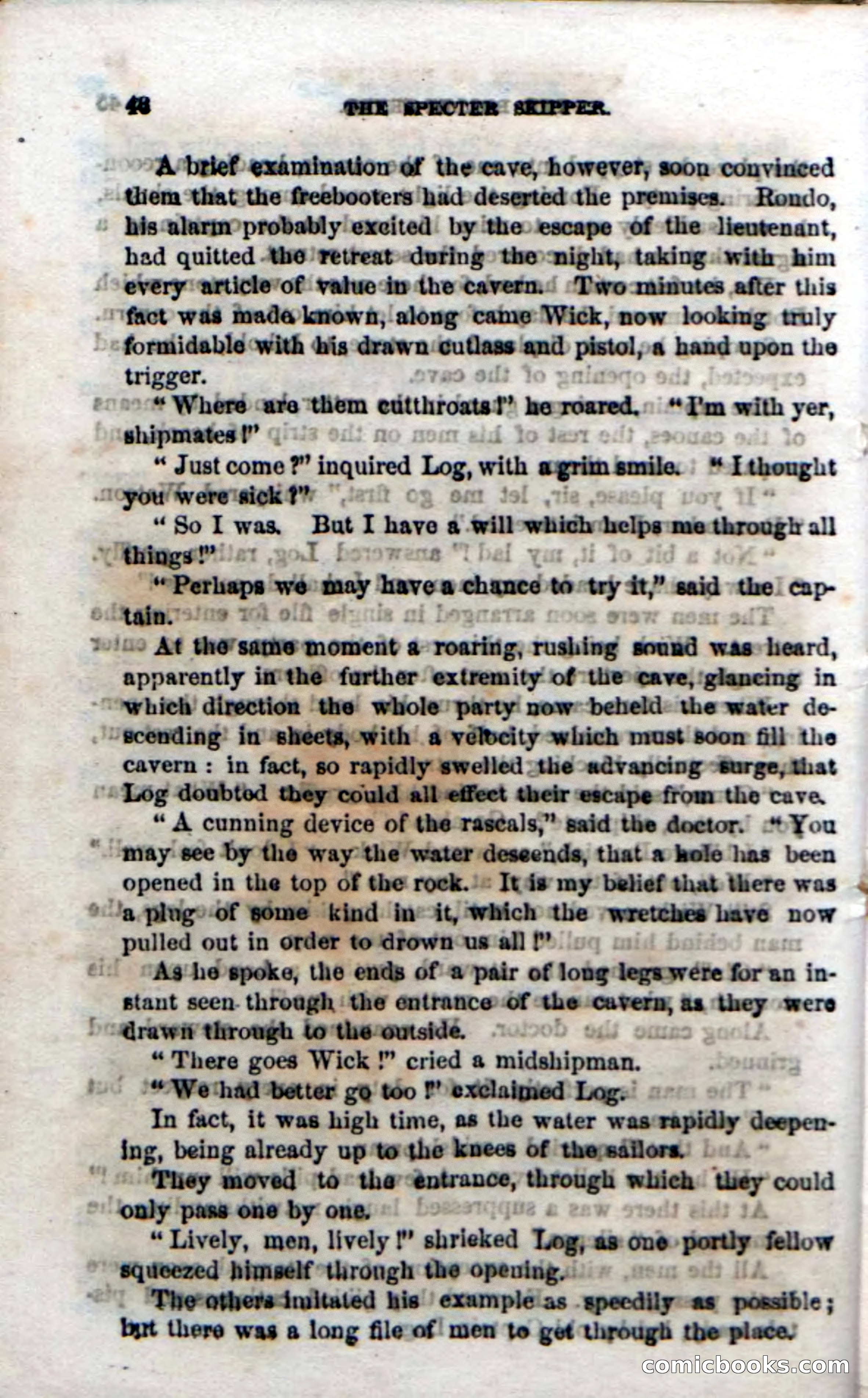 Beadle's Dime Novels No. 192: The Specter Skipper — page 42 of 96