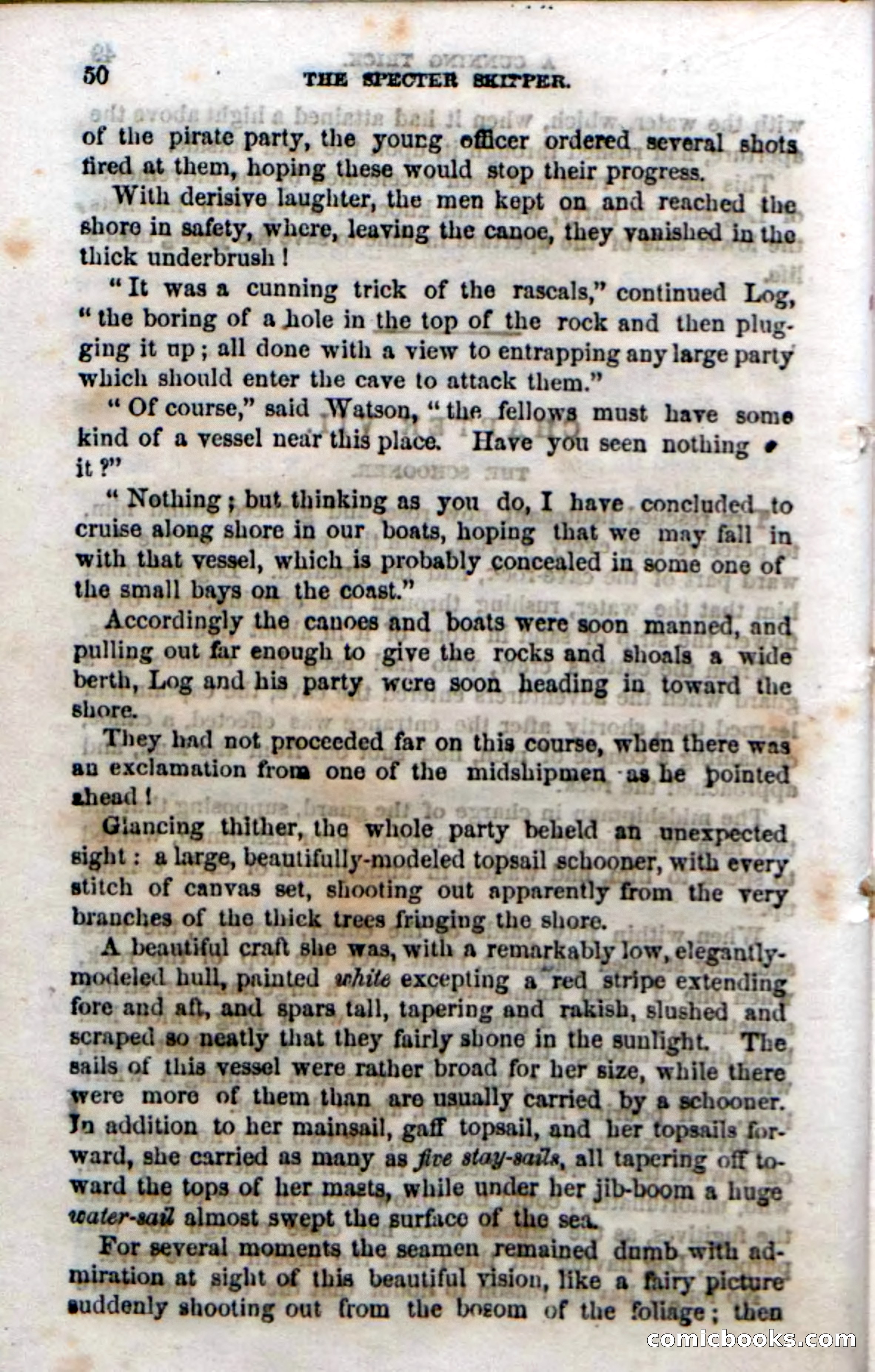 Beadle's Dime Novels No. 192: The Specter Skipper — page 46 of 96