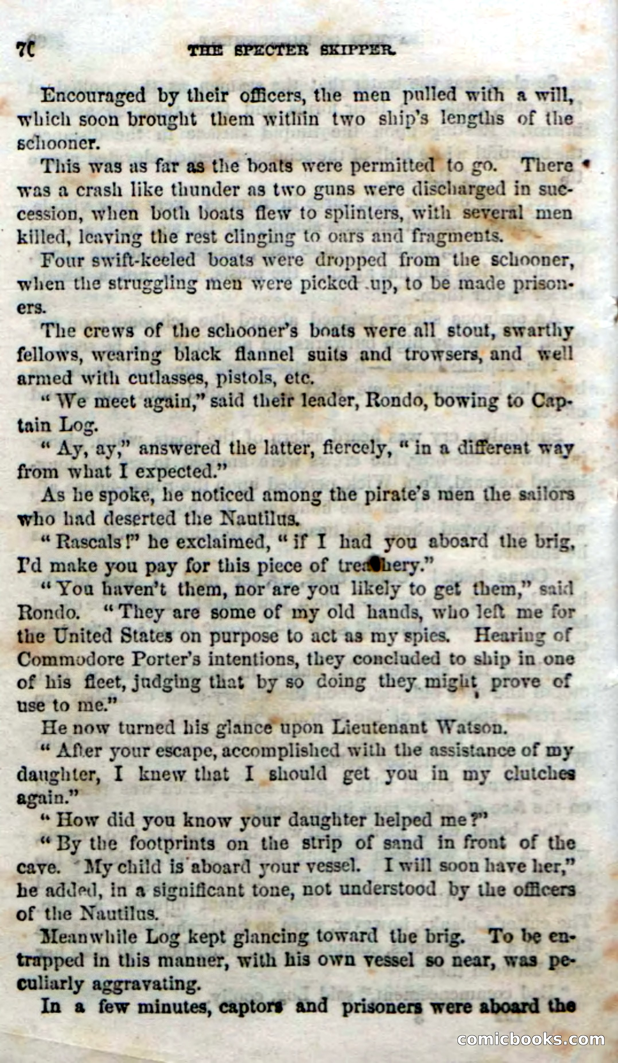 Beadle's Dime Novels No. 192: The Specter Skipper — page 66 of 96