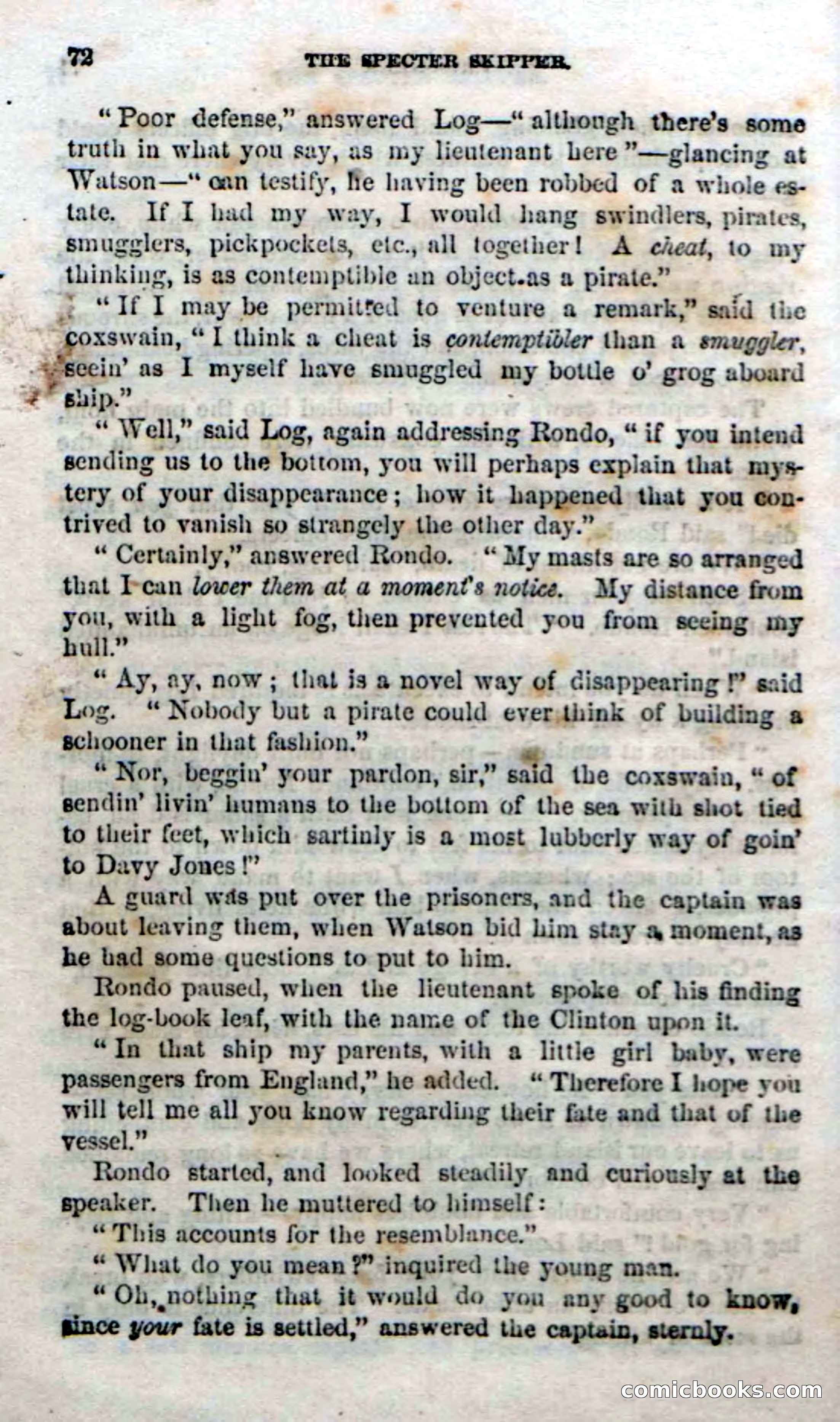 Beadle's Dime Novels No. 192: The Specter Skipper — page 68 of 96