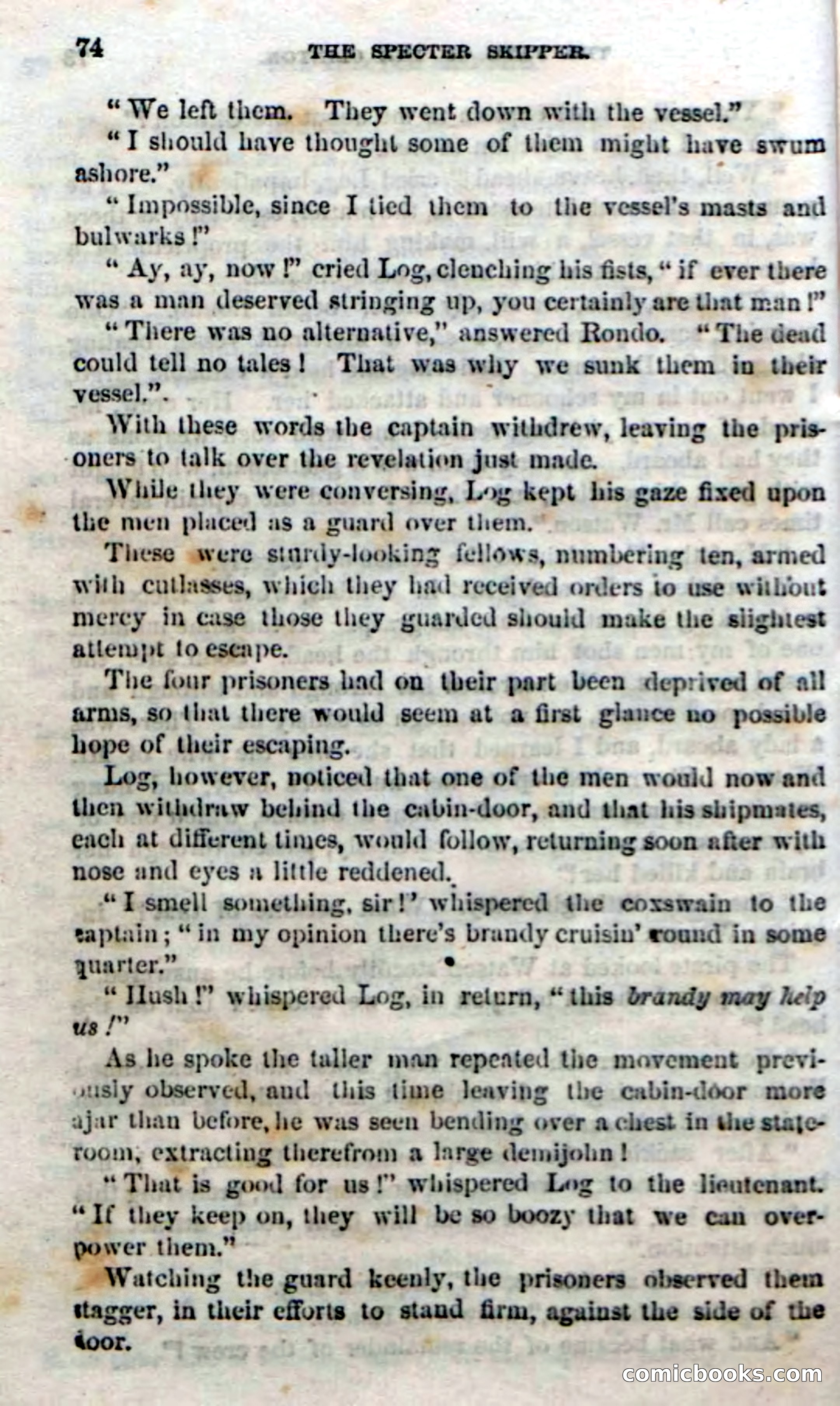 Beadle's Dime Novels No. 192: The Specter Skipper — page 70 of 96
