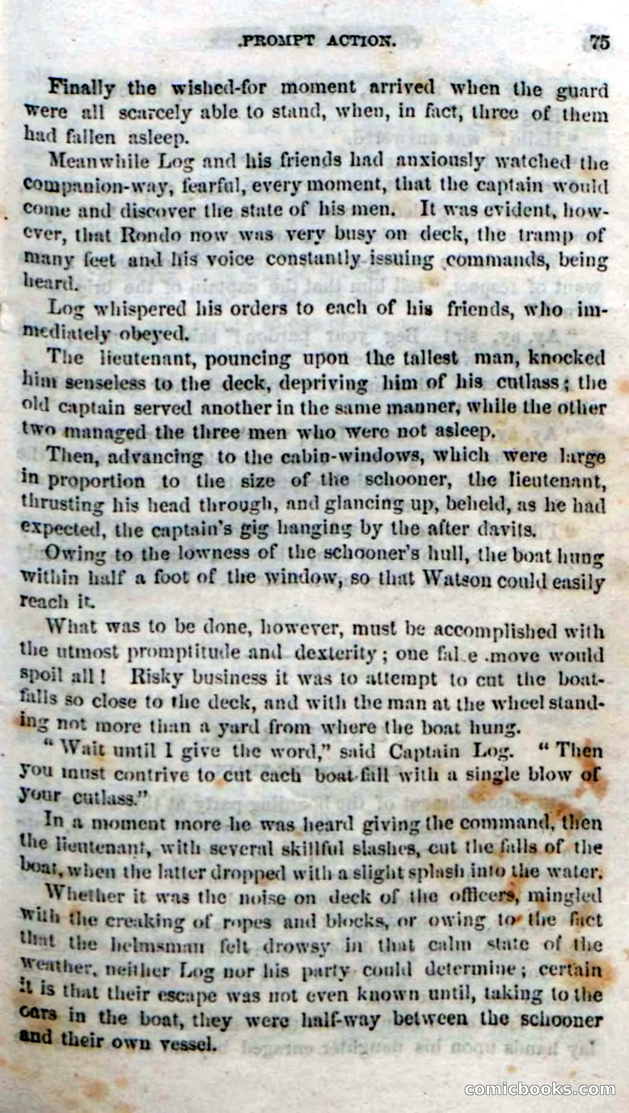 Beadle's Dime Novels No. 192: The Specter Skipper — page 71 of 96