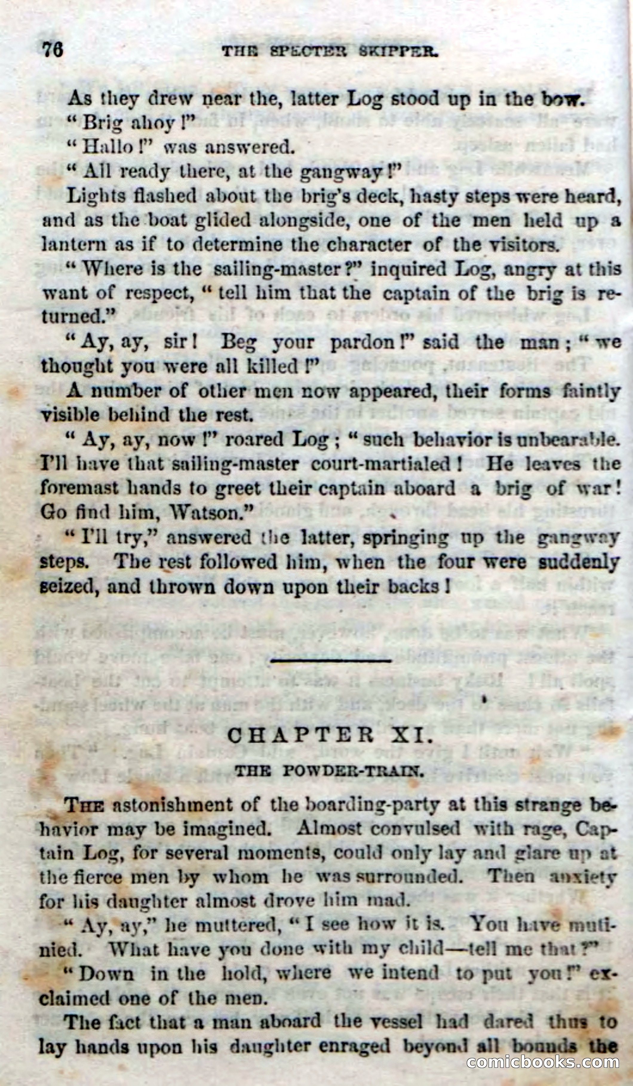 Beadle's Dime Novels No. 192: The Specter Skipper — page 72 of 96