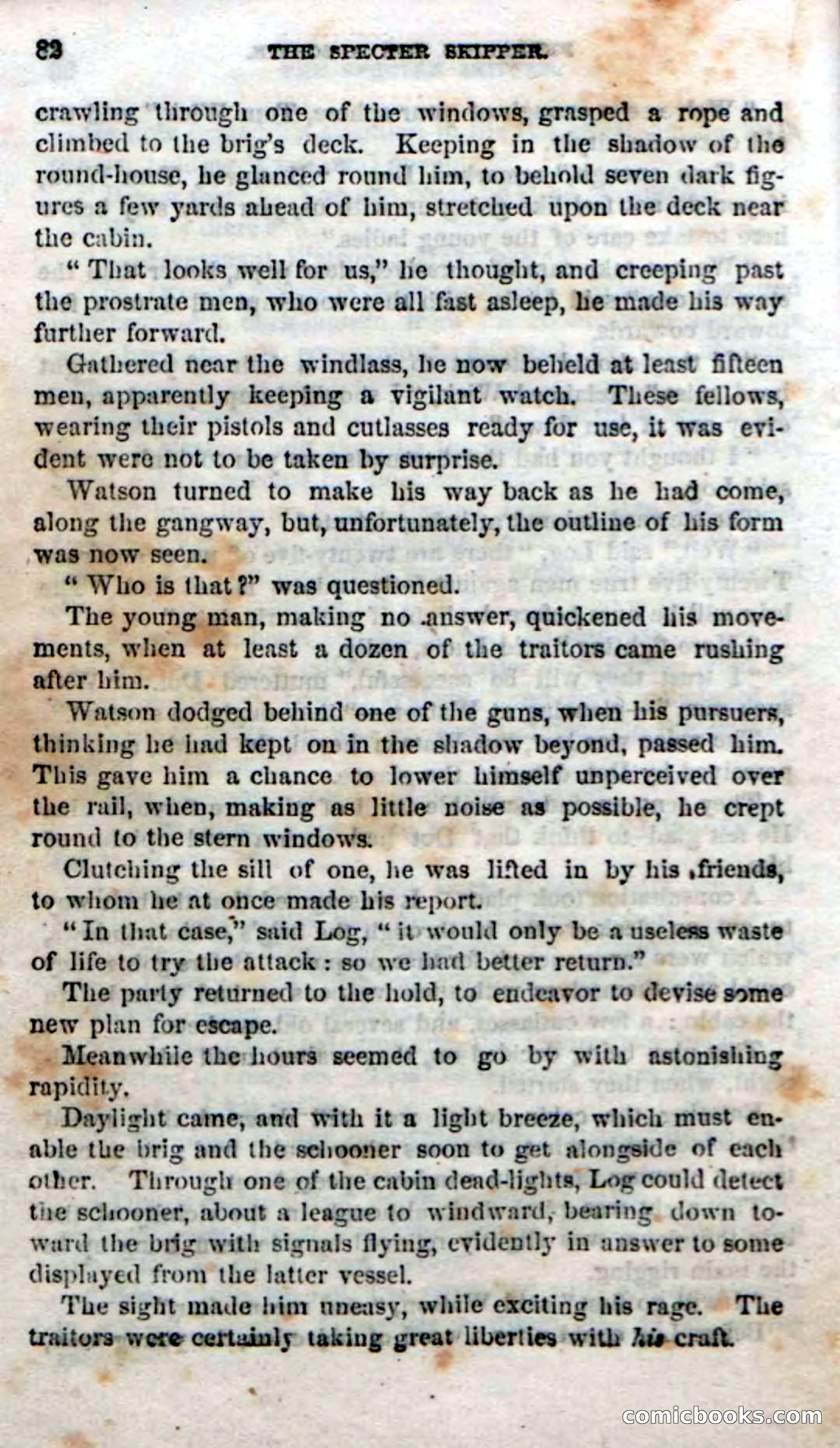 Beadle's Dime Novels No. 192: The Specter Skipper — page 78 of 96