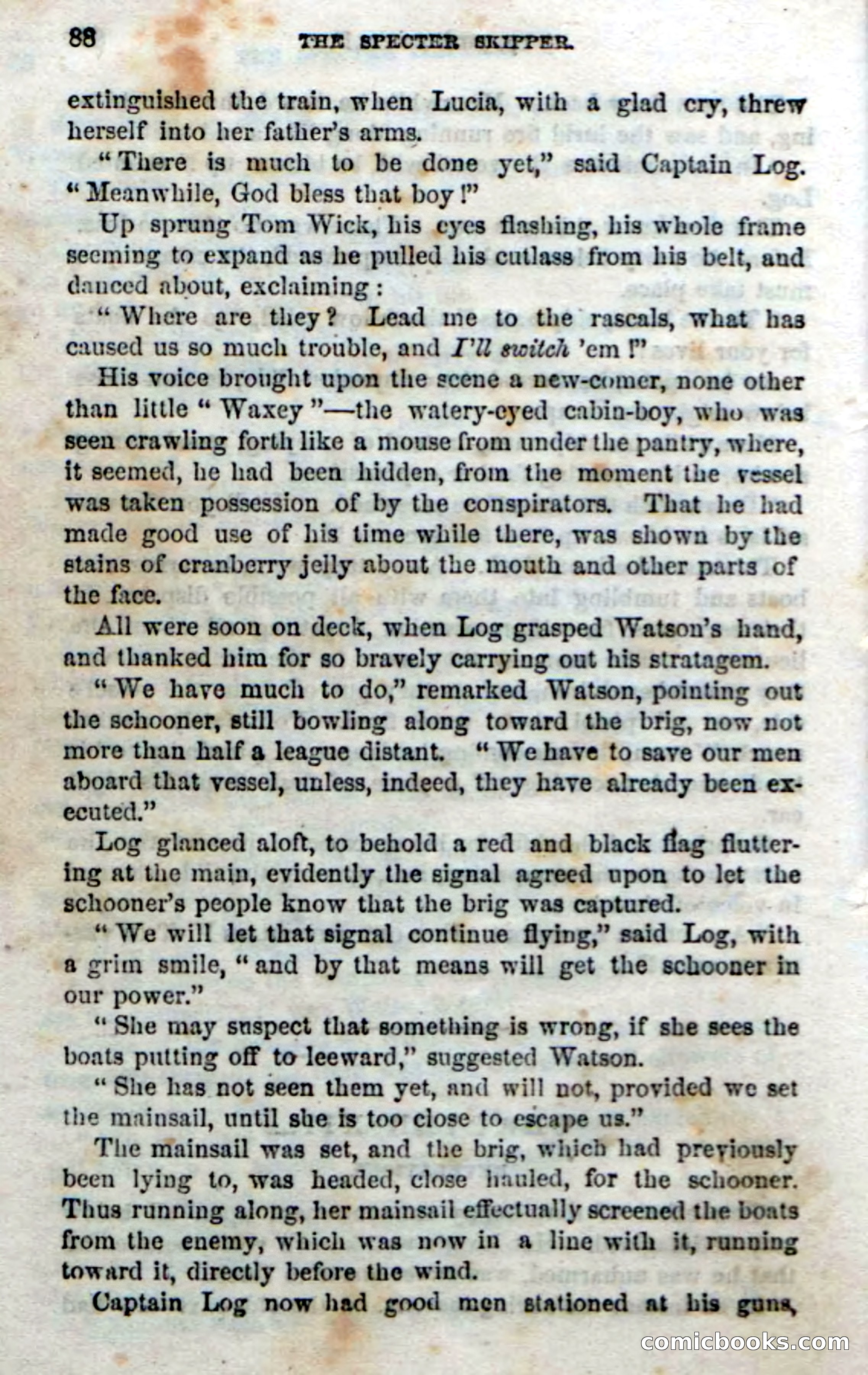 Beadle's Dime Novels No. 192: The Specter Skipper — page 84 of 96