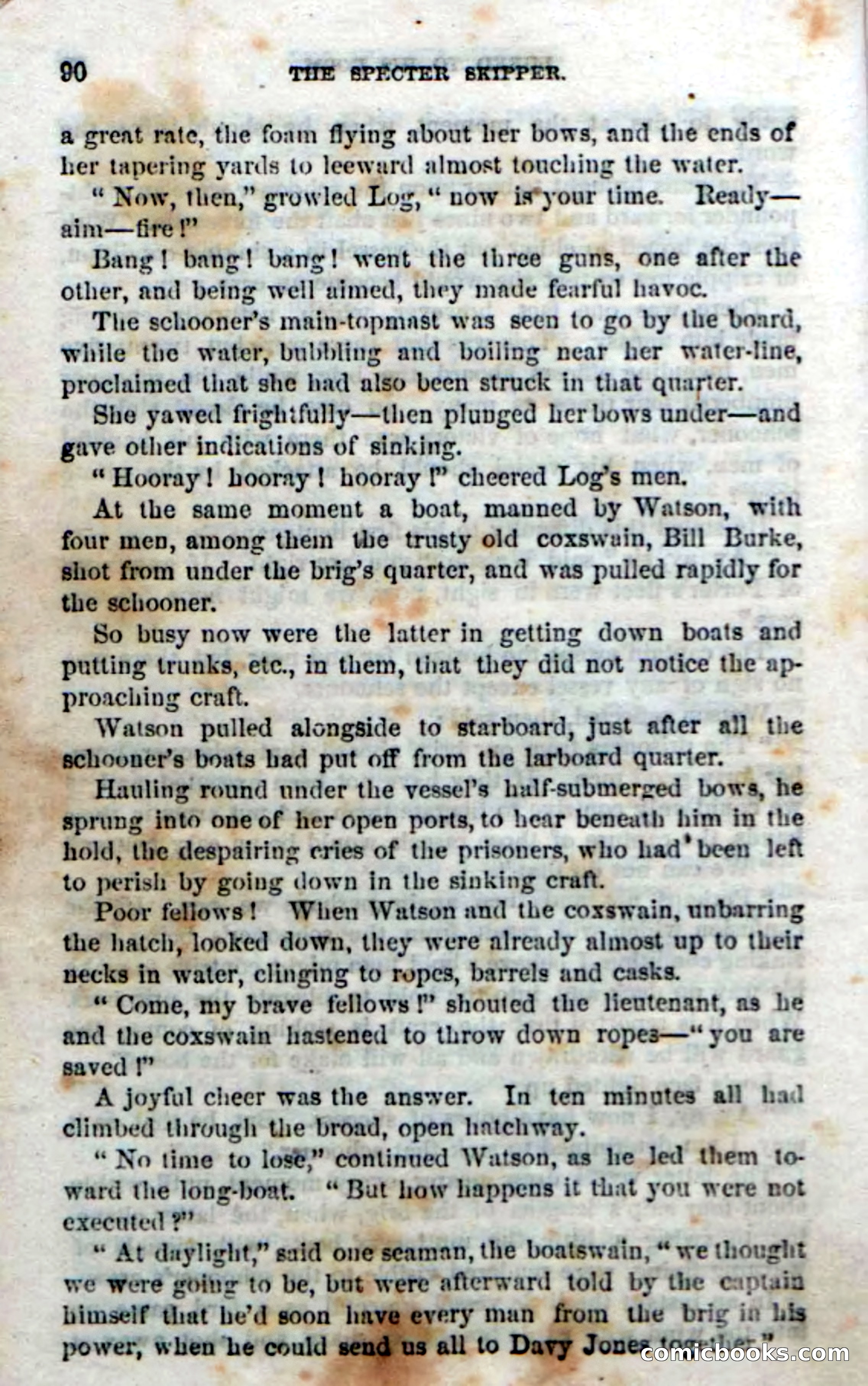 Beadle's Dime Novels No. 192: The Specter Skipper — page 86 of 96