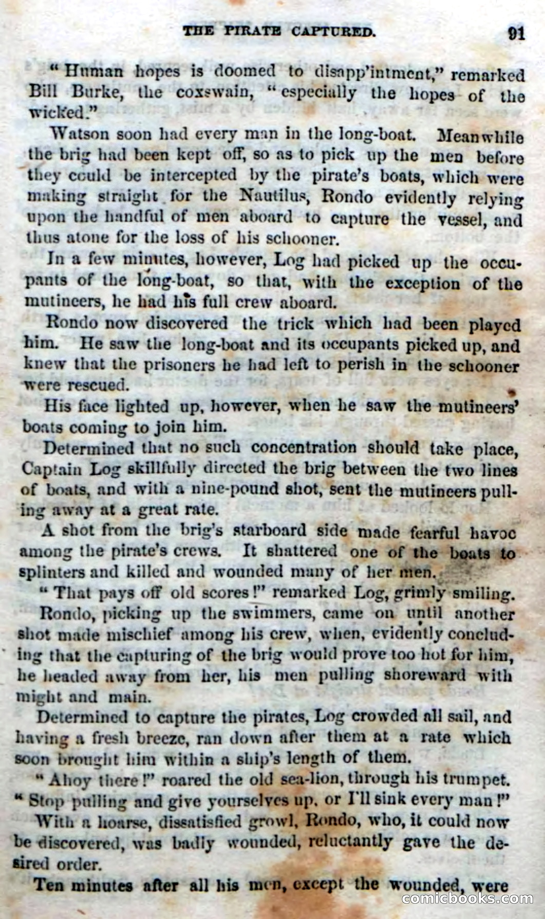 Beadle's Dime Novels No. 192: The Specter Skipper — page 87 of 96