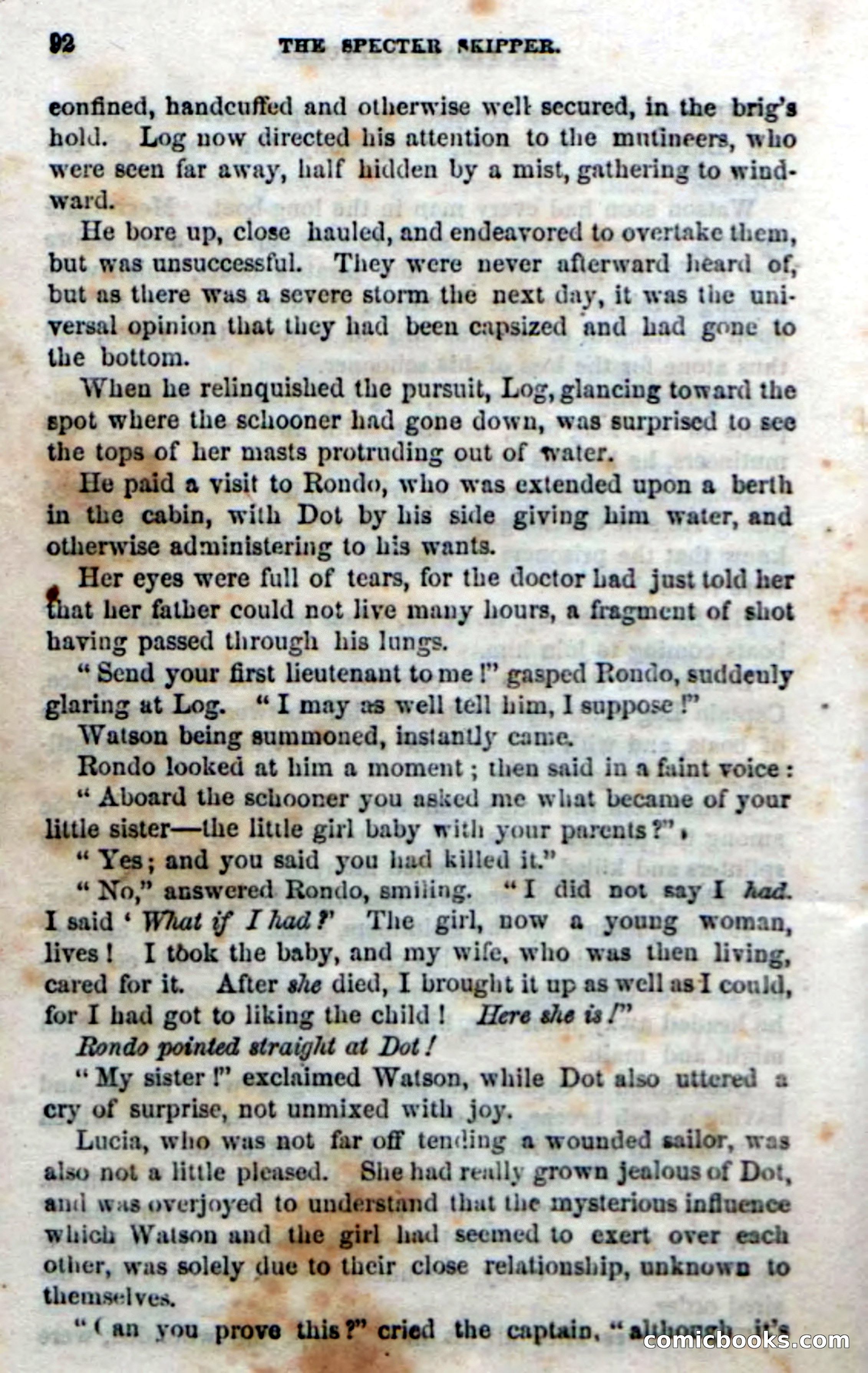 Beadle's Dime Novels No. 192: The Specter Skipper — page 88 of 96