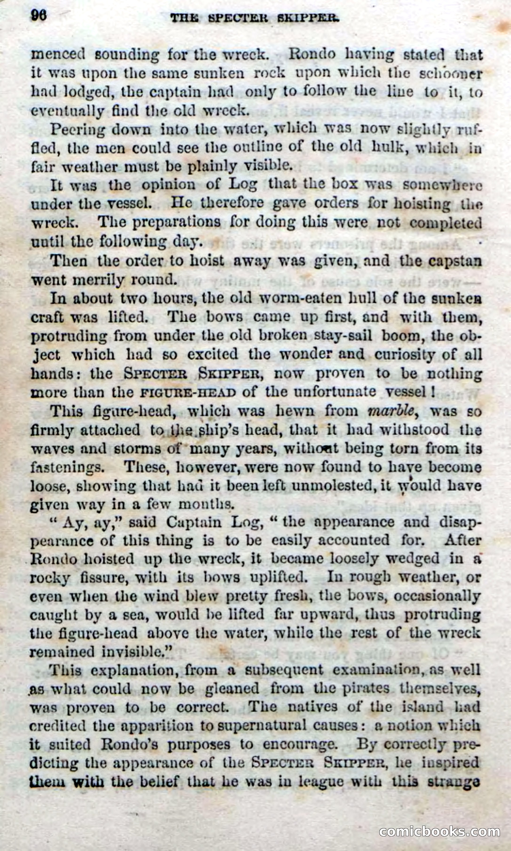 Beadle's Dime Novels No. 192: The Specter Skipper — page 92 of 96
