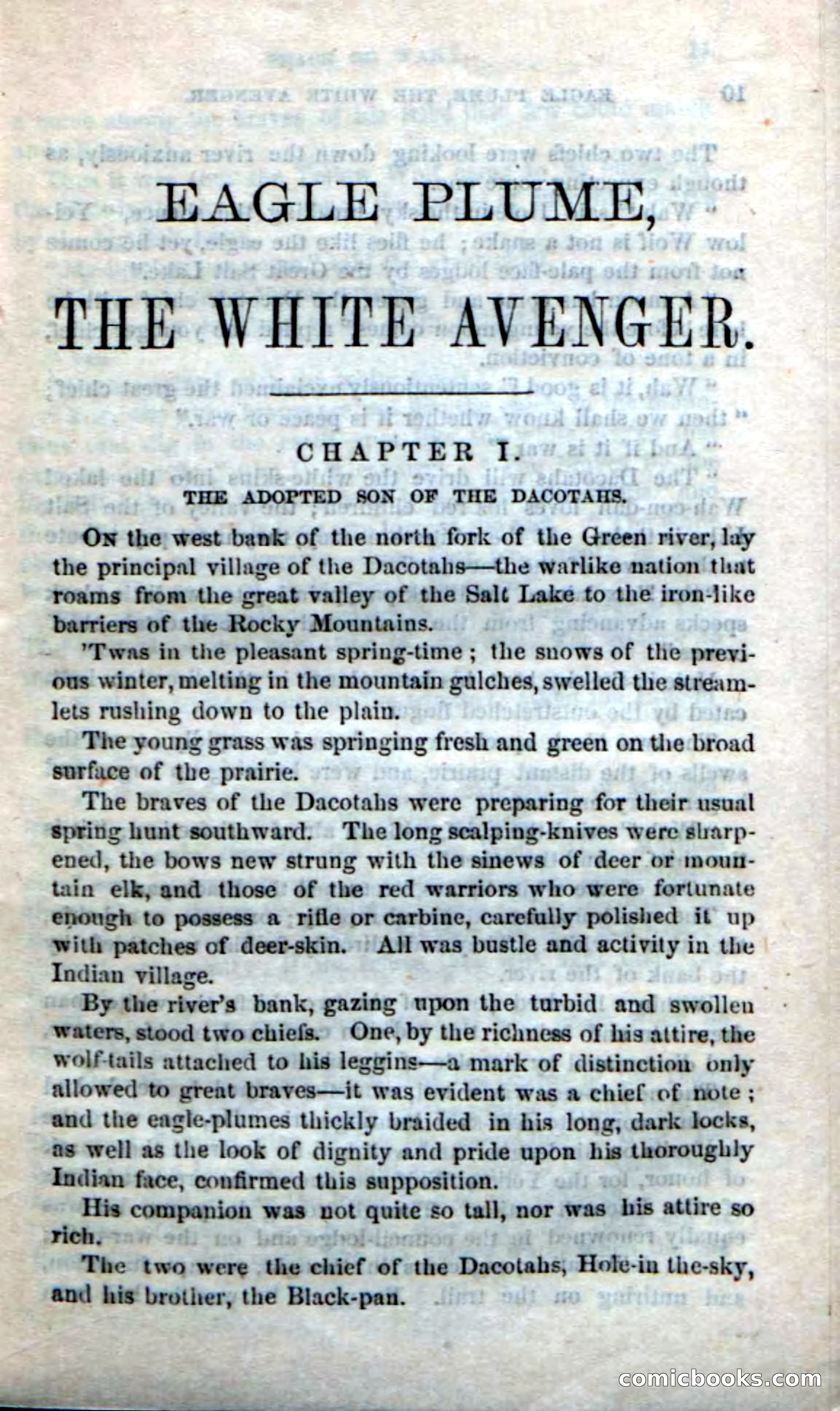Eagle Plume: The White Avenger — page 7 of 100