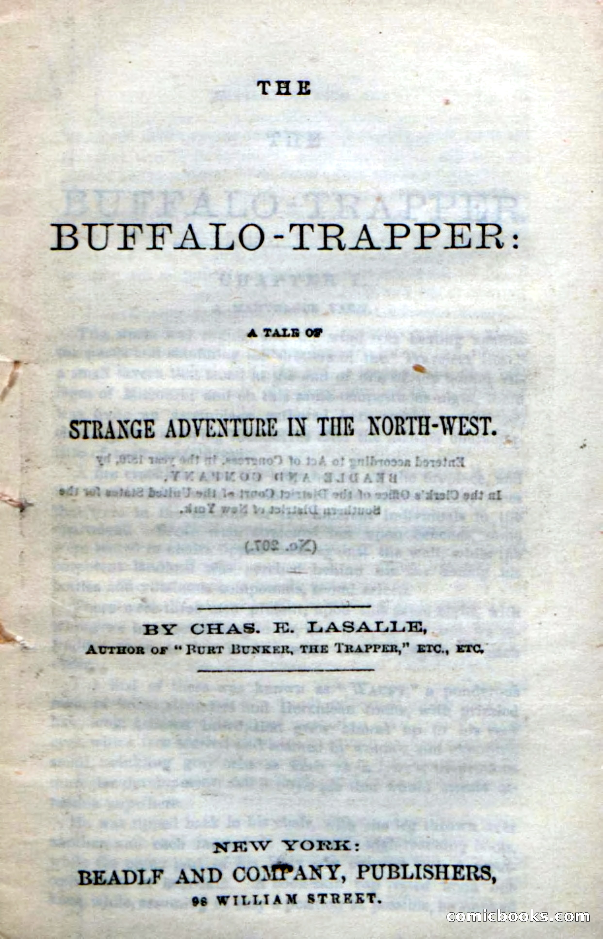 The Buffalo-Trapper — page 5 of 100