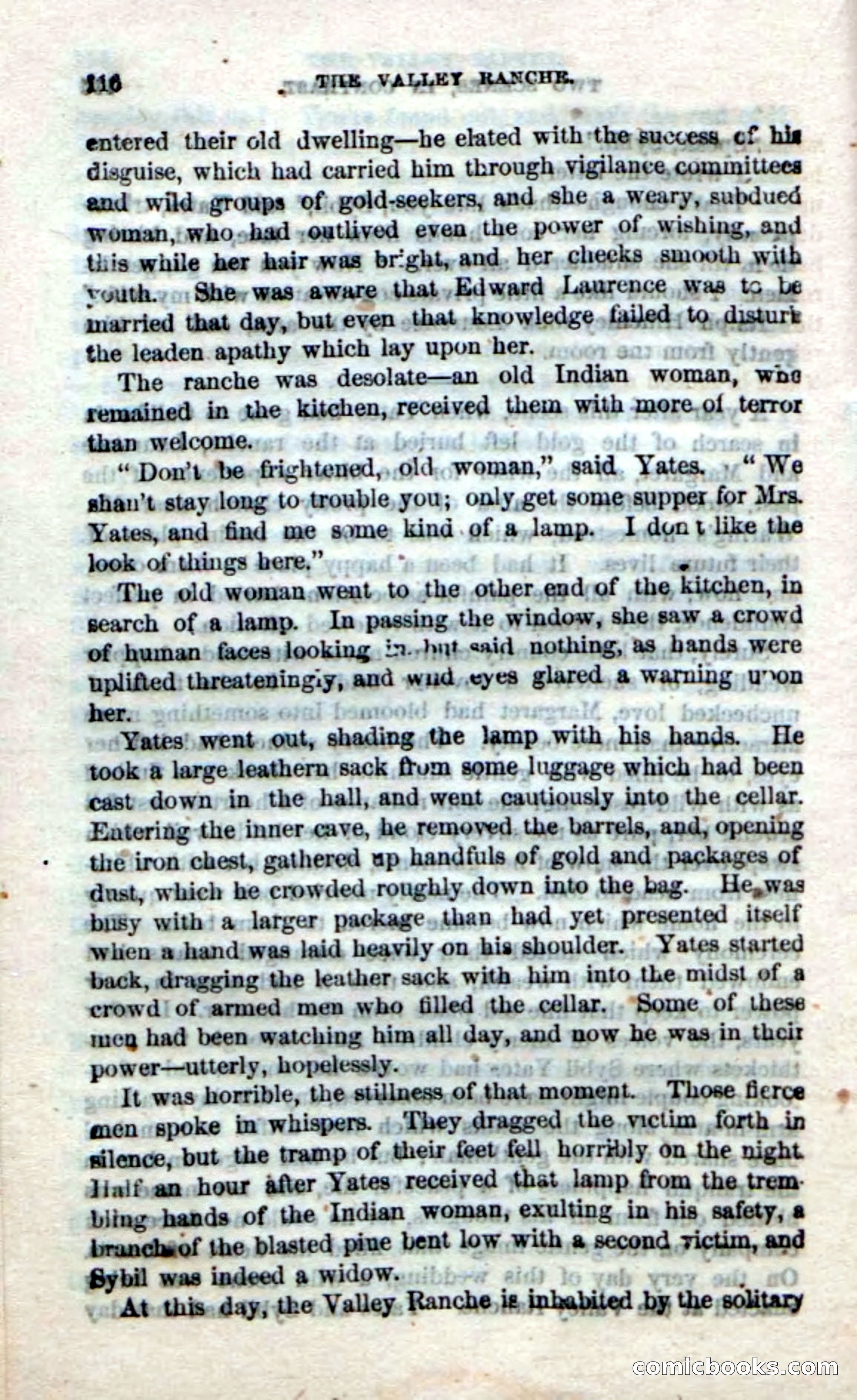 Beadle's Dime Novels No. 21 — page 118 of 128