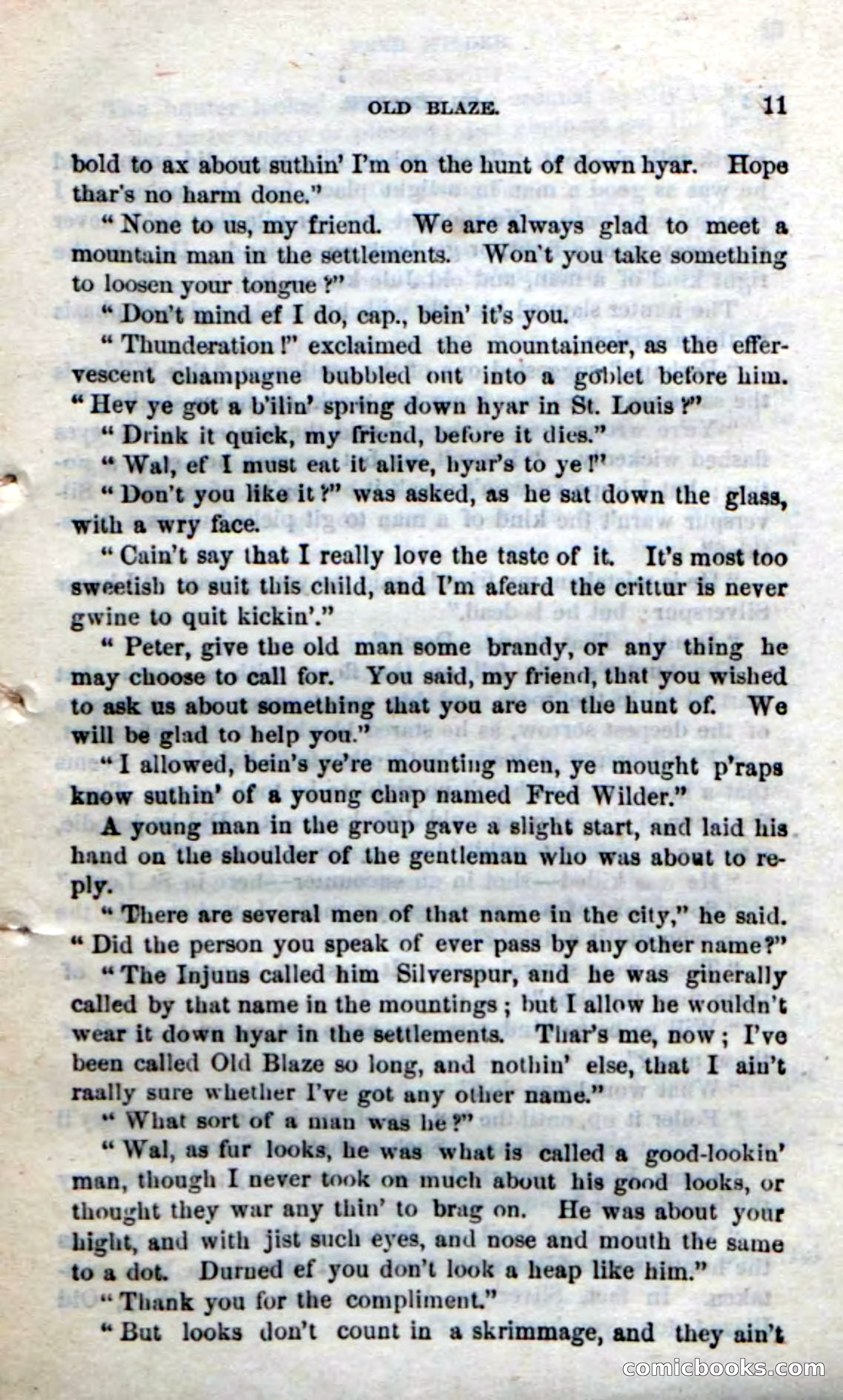 Beadle's Dime Novels No. 212: Silverspur — page 9 of 100