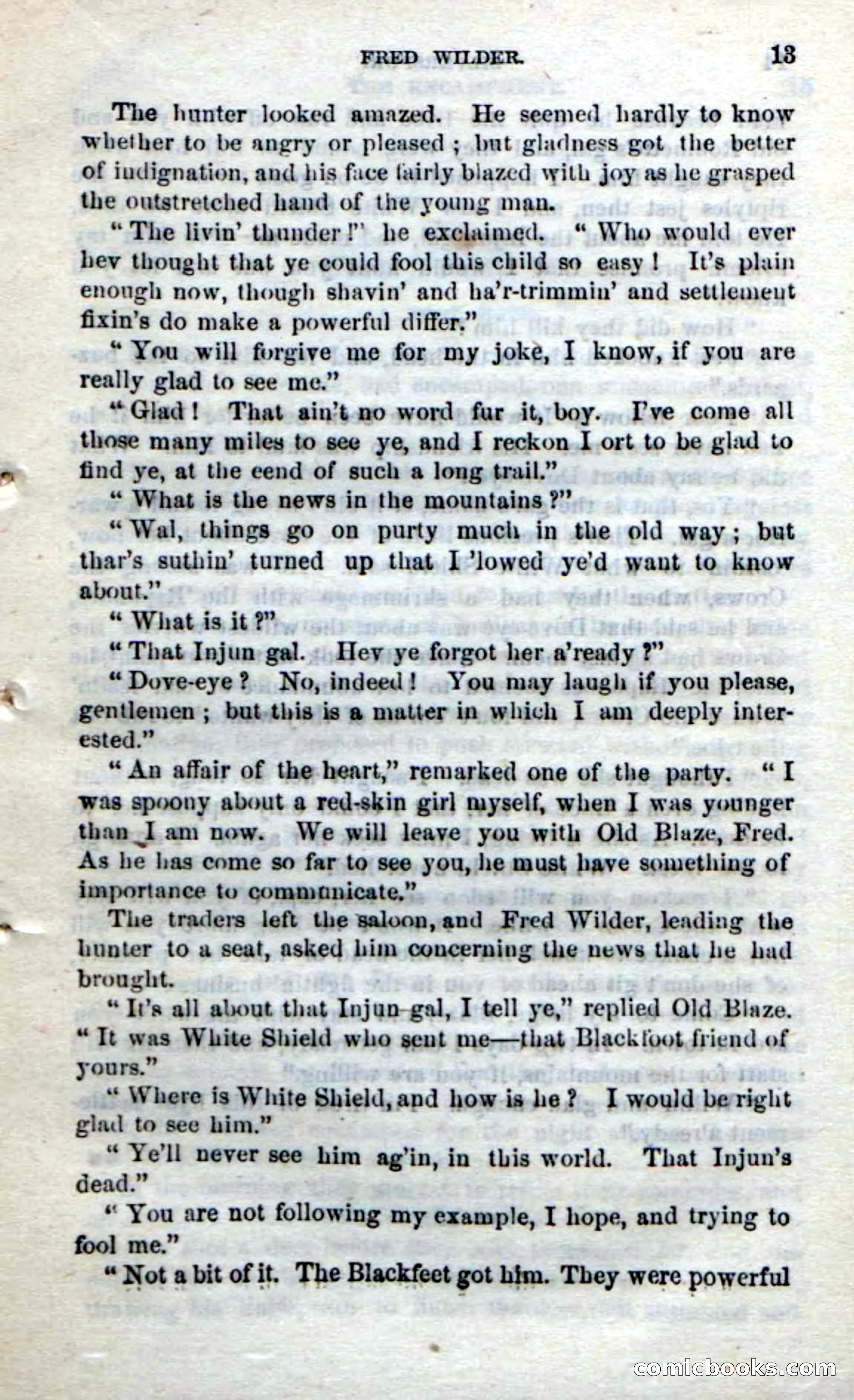 Beadle's Dime Novels No. 212: Silverspur — page 11 of 100