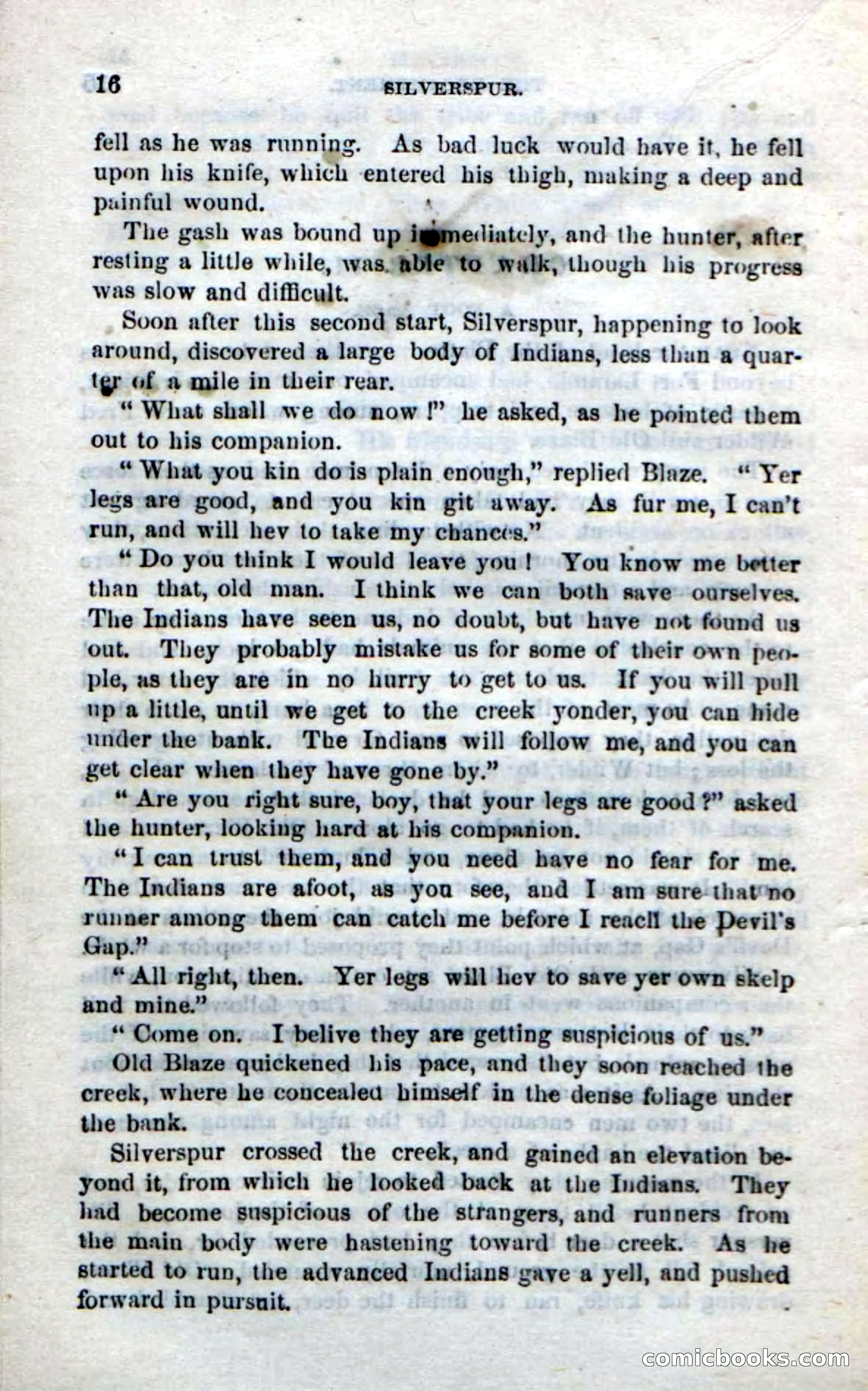 Beadle's Dime Novels No. 212: Silverspur — page 14 of 100