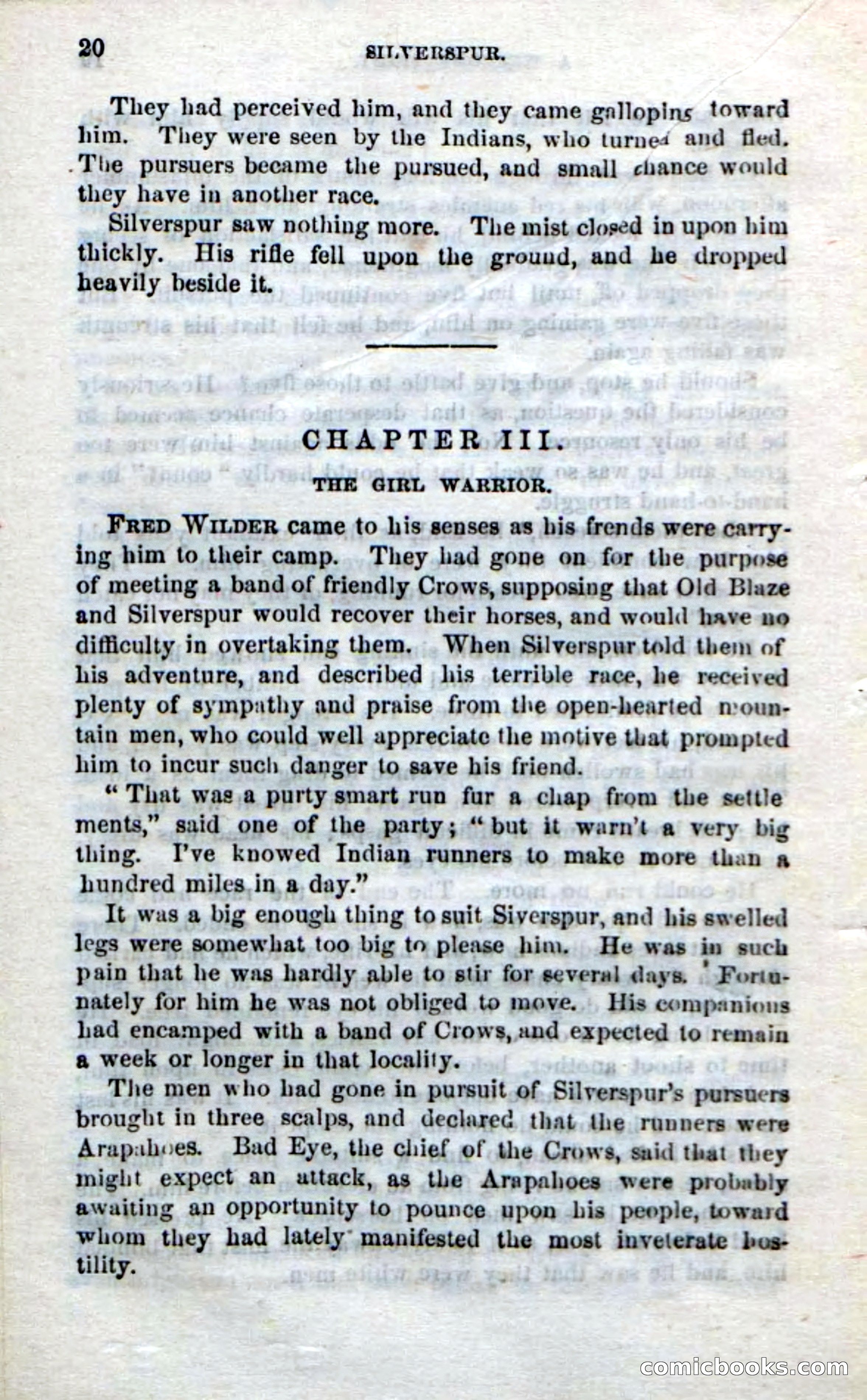 Beadle's Dime Novels No. 212: Silverspur — page 18 of 100
