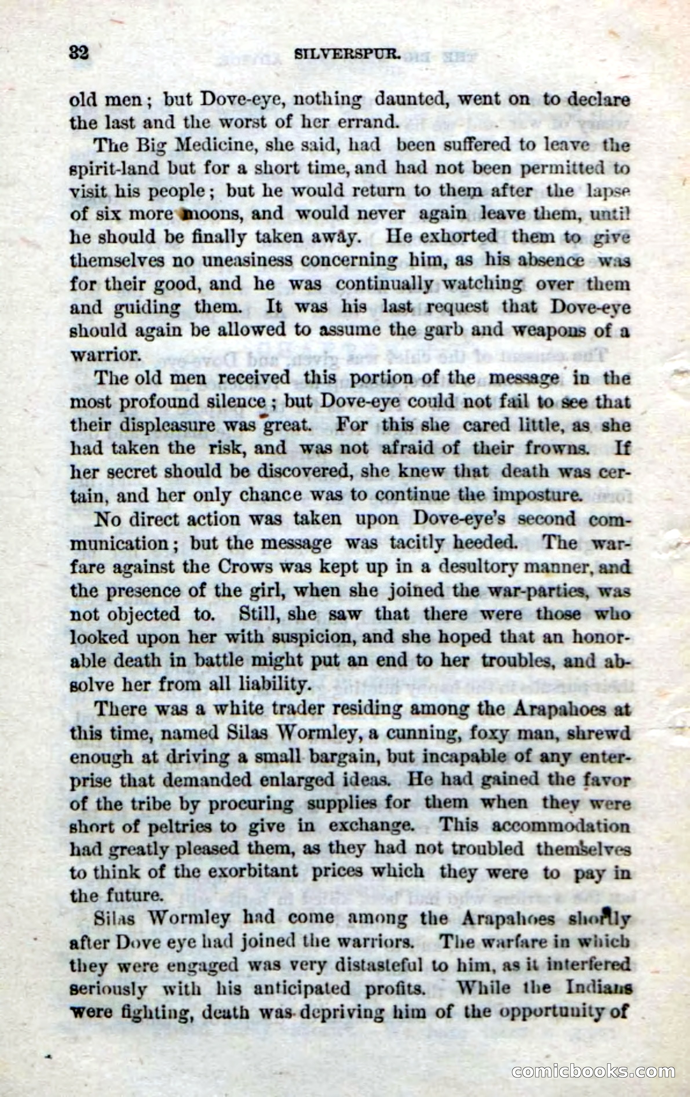 Beadle's Dime Novels No. 212: Silverspur — page 30 of 100