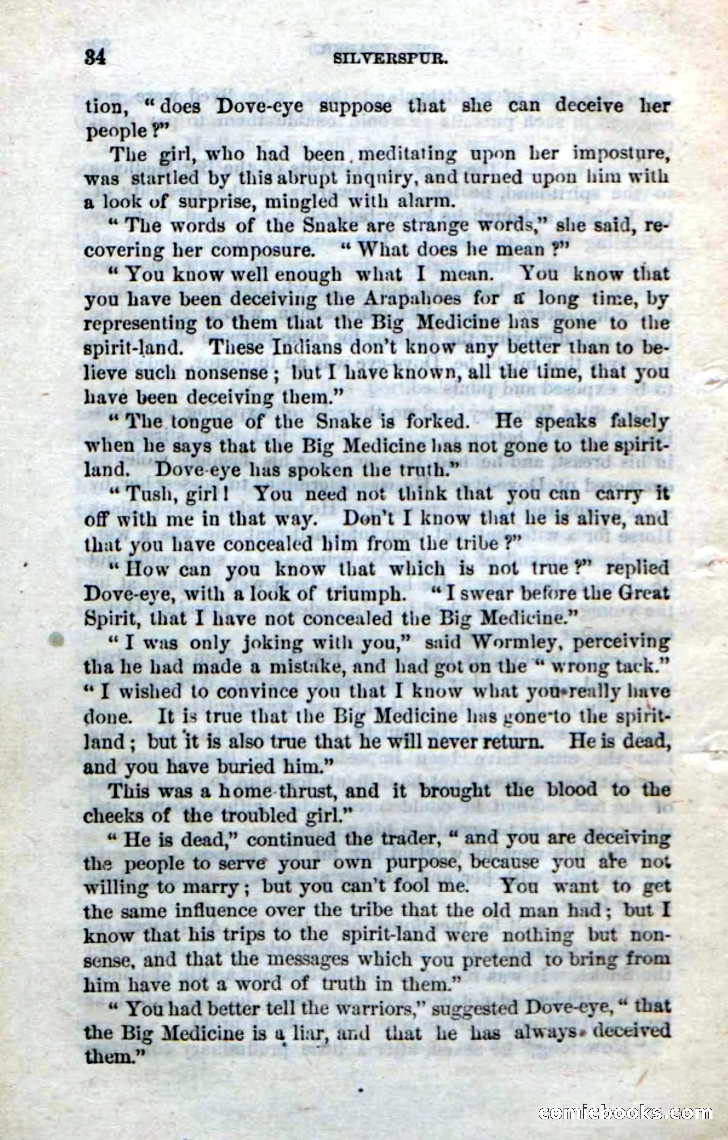 Beadle's Dime Novels No. 212: Silverspur — page 32 of 100