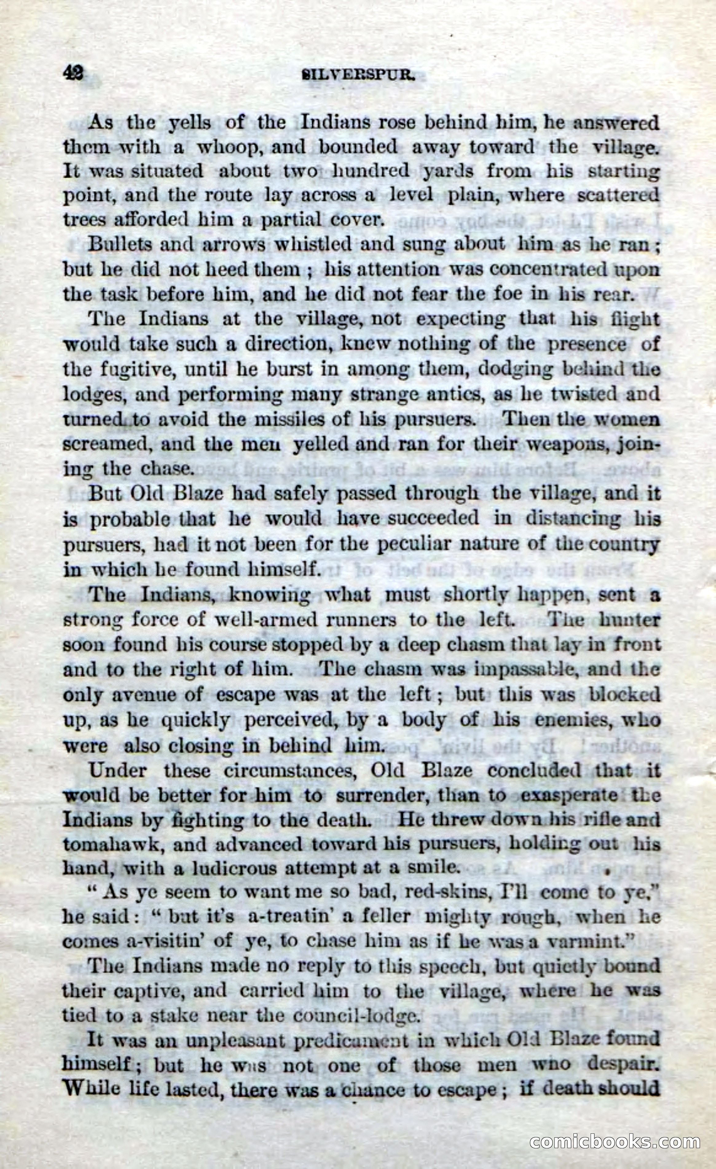 Beadle's Dime Novels No. 212: Silverspur — page 40 of 100
