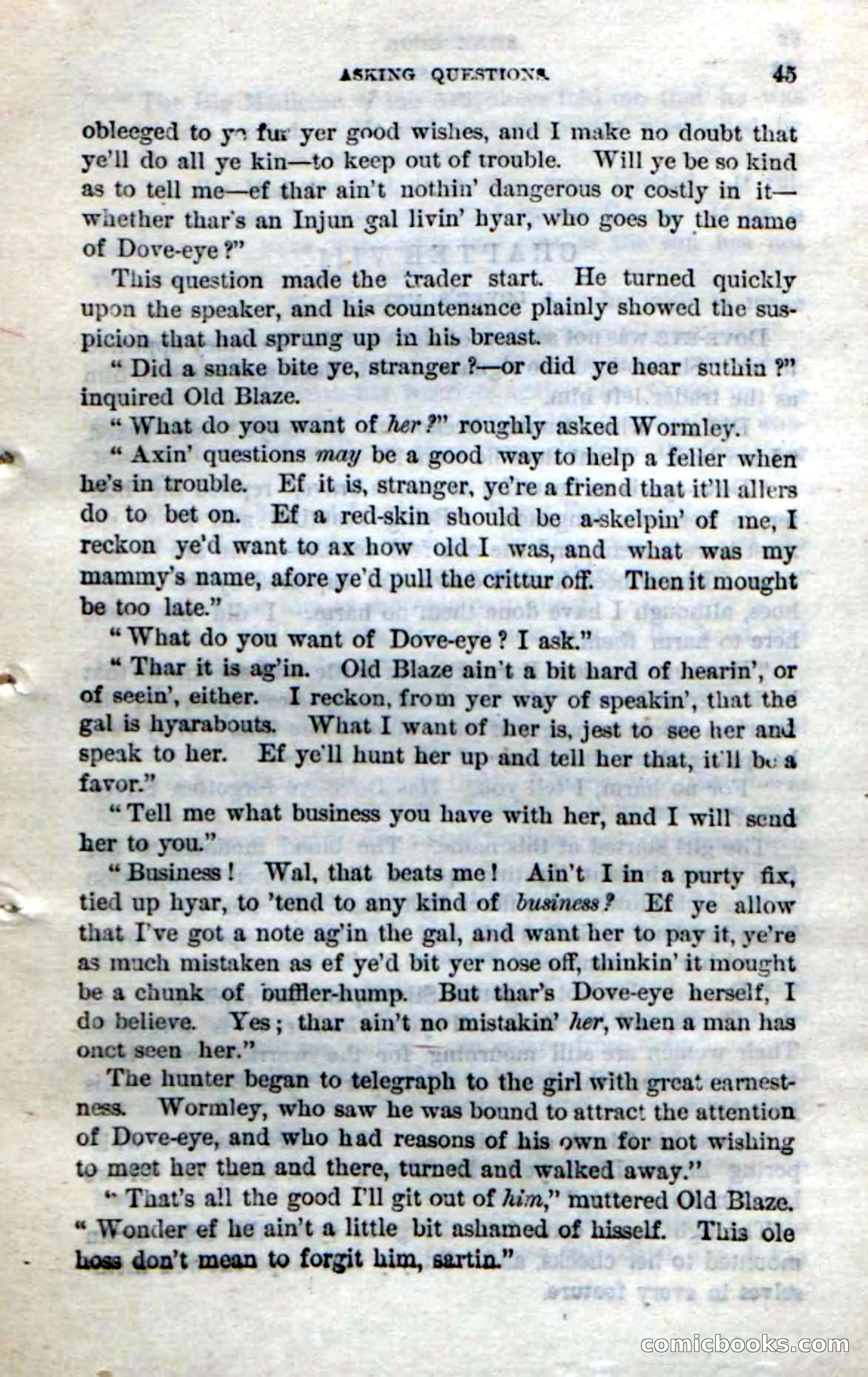 Beadle's Dime Novels No. 212: Silverspur — page 43 of 100