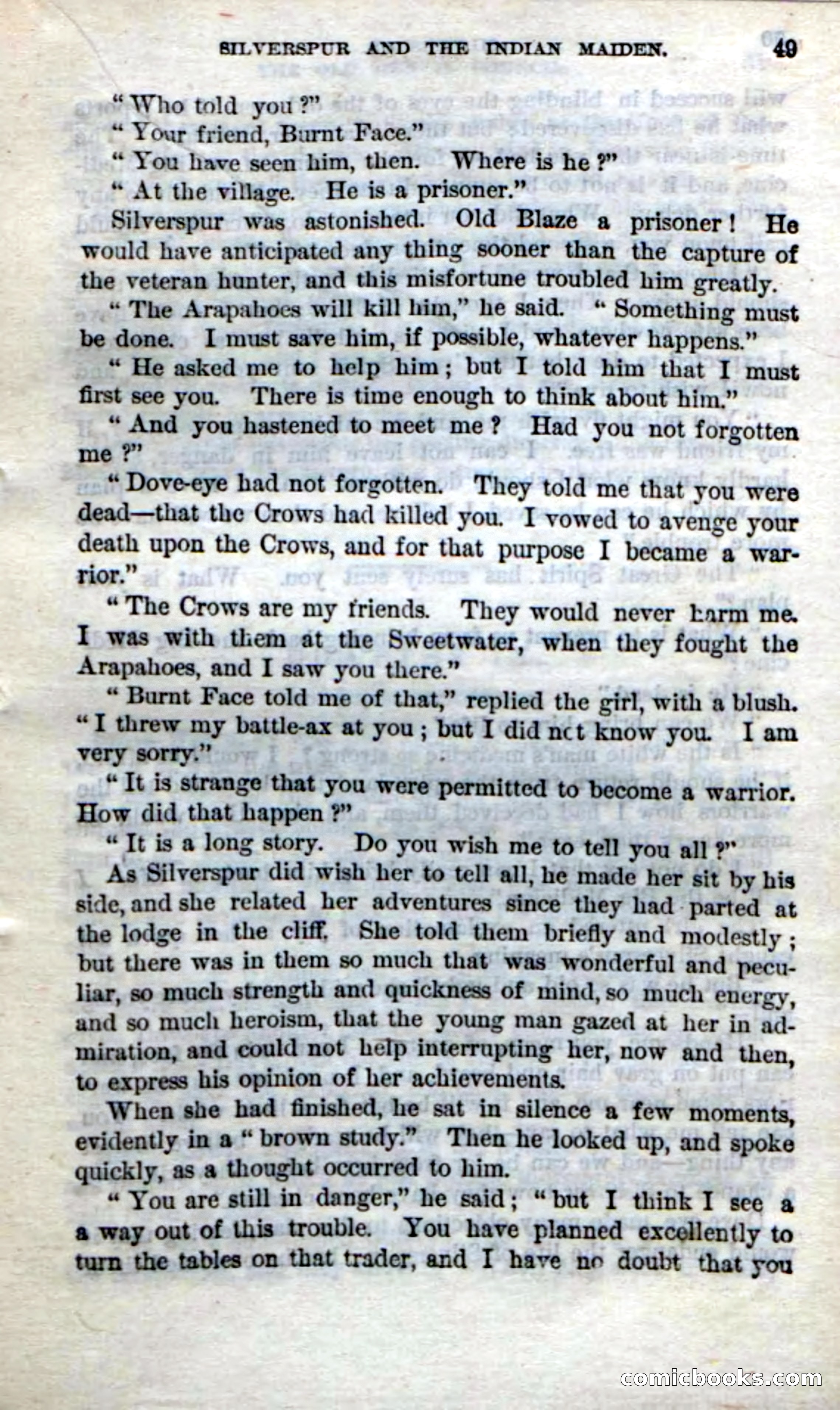Beadle's Dime Novels No. 212: Silverspur — page 47 of 100