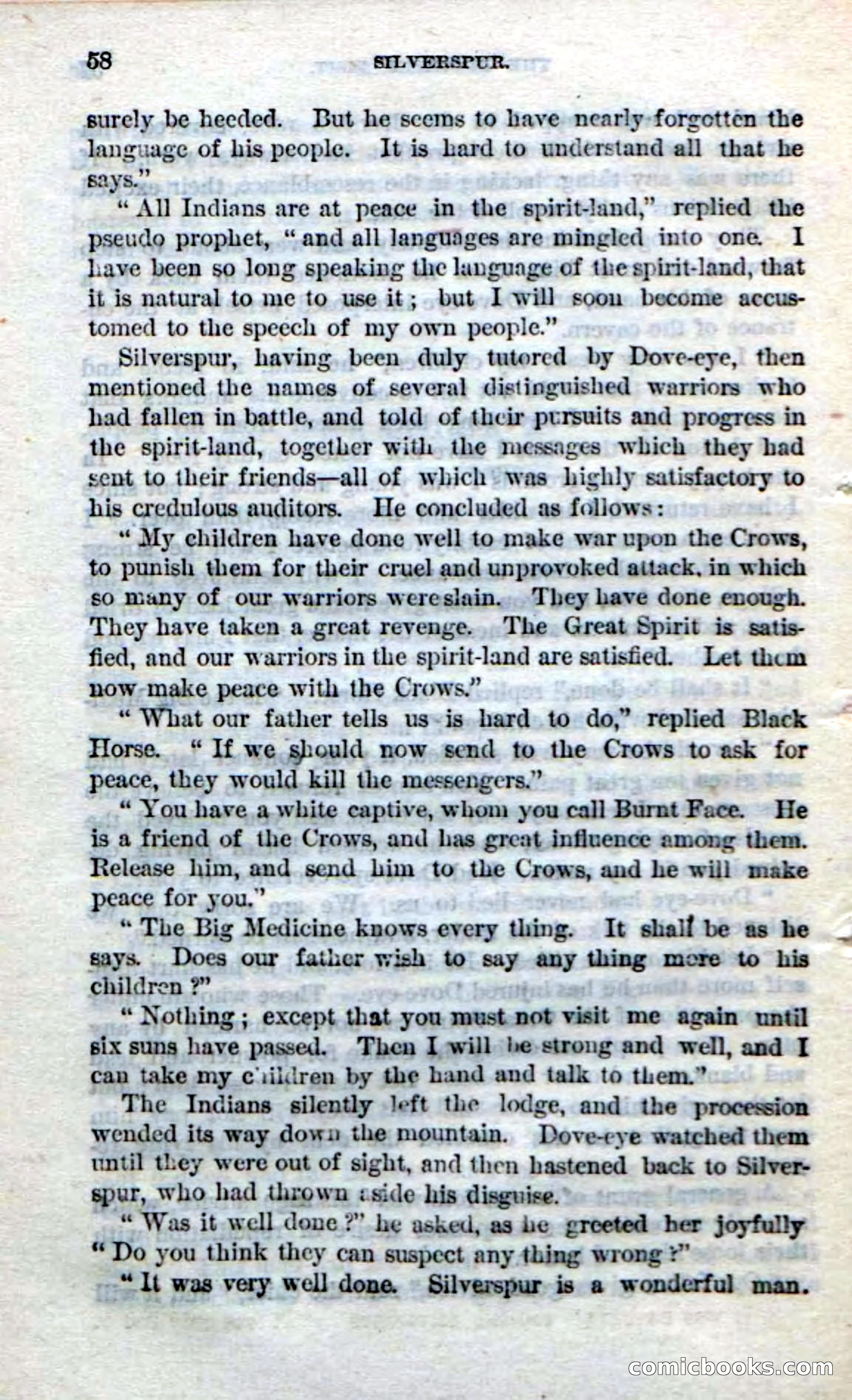 Beadle's Dime Novels No. 212: Silverspur — page 56 of 100
