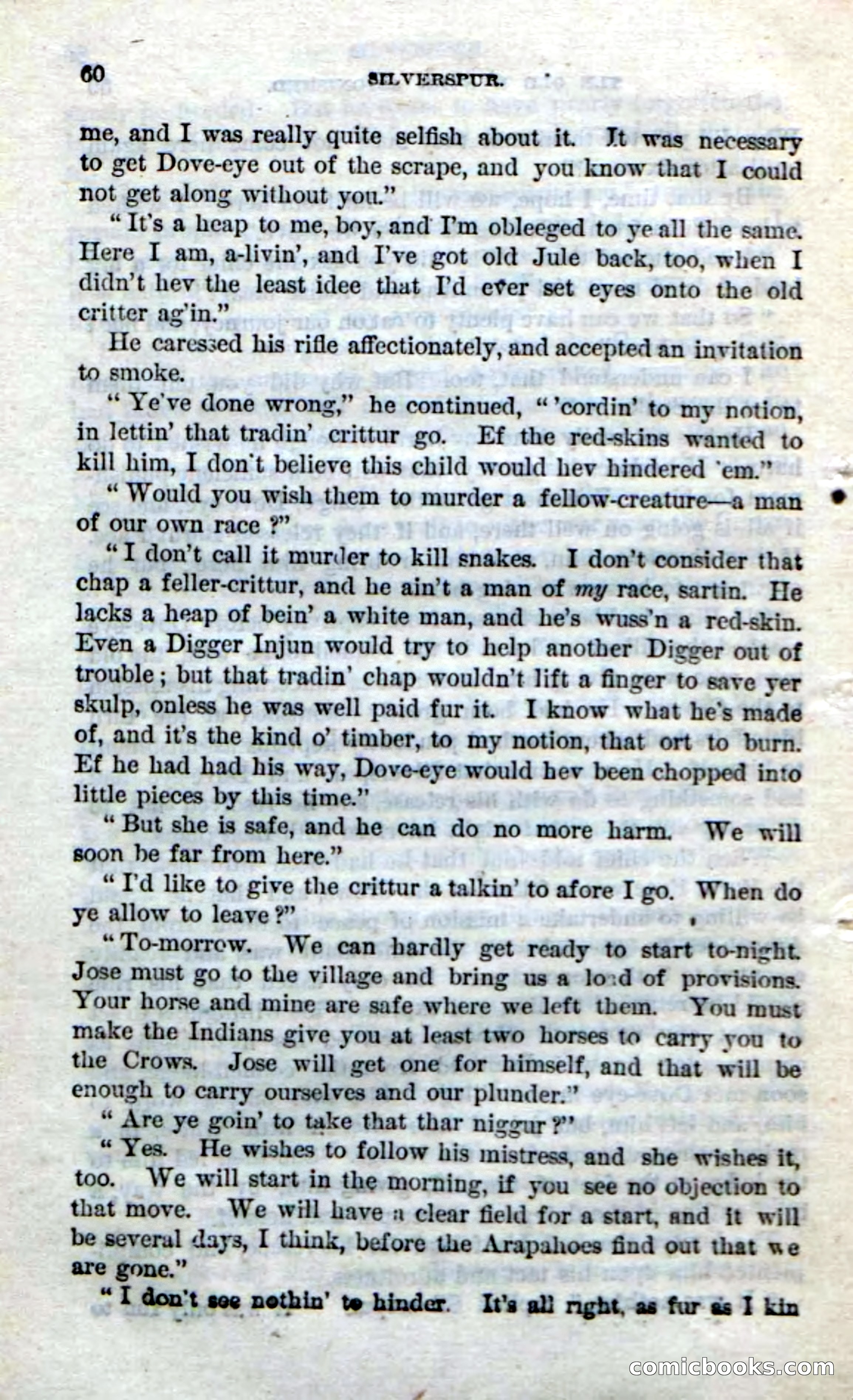 Beadle's Dime Novels No. 212: Silverspur — page 58 of 100
