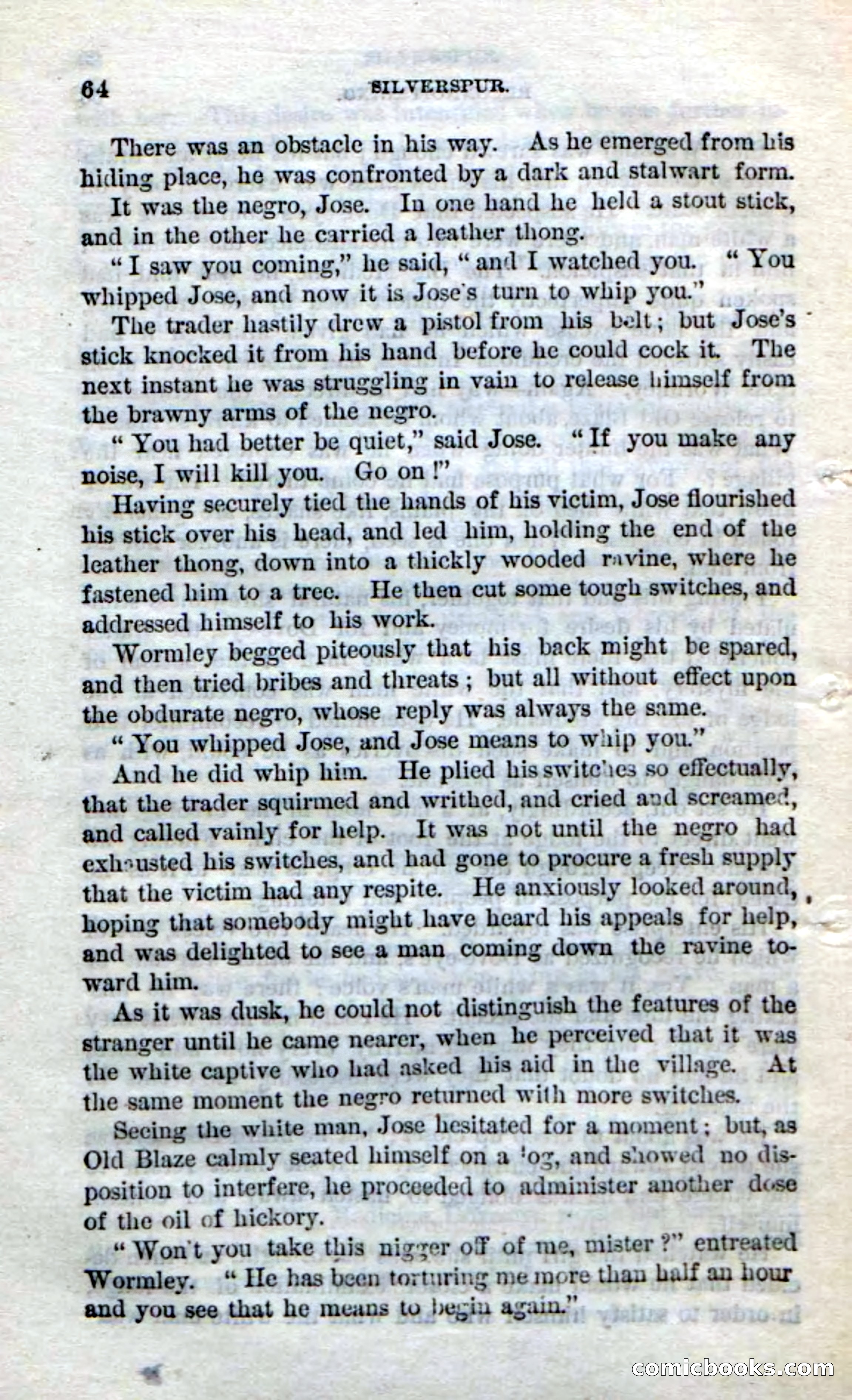 Beadle's Dime Novels No. 212: Silverspur — page 62 of 100