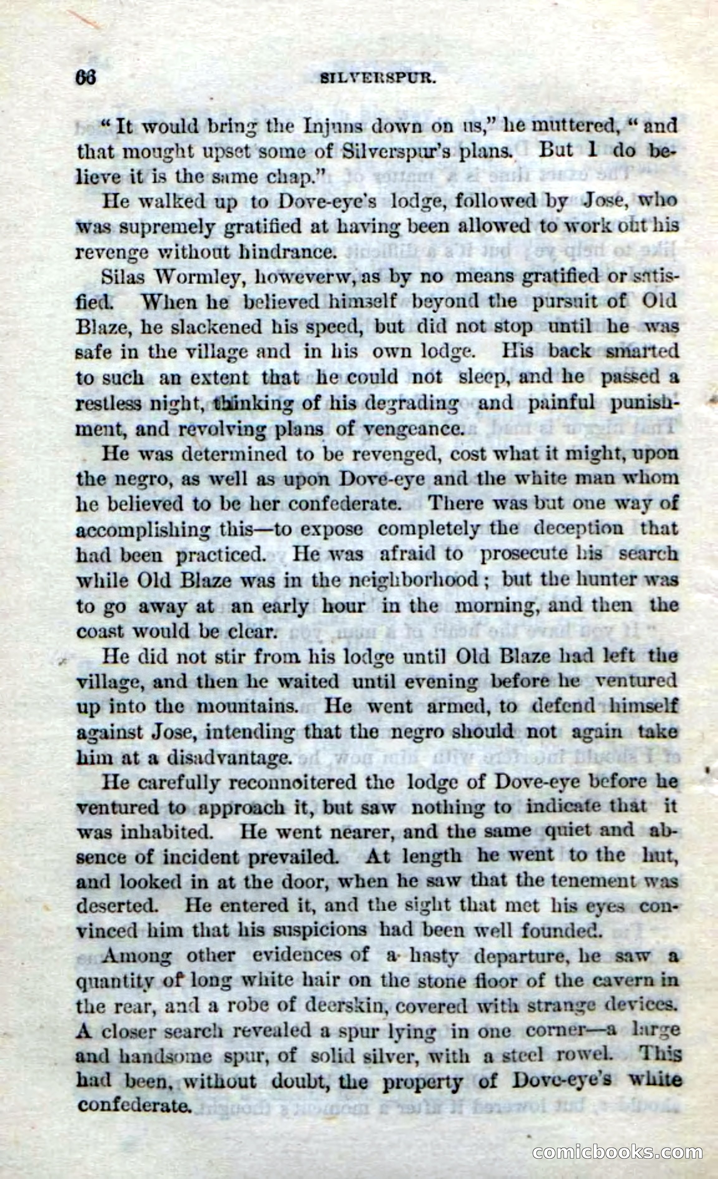 Beadle's Dime Novels No. 212: Silverspur — page 64 of 100
