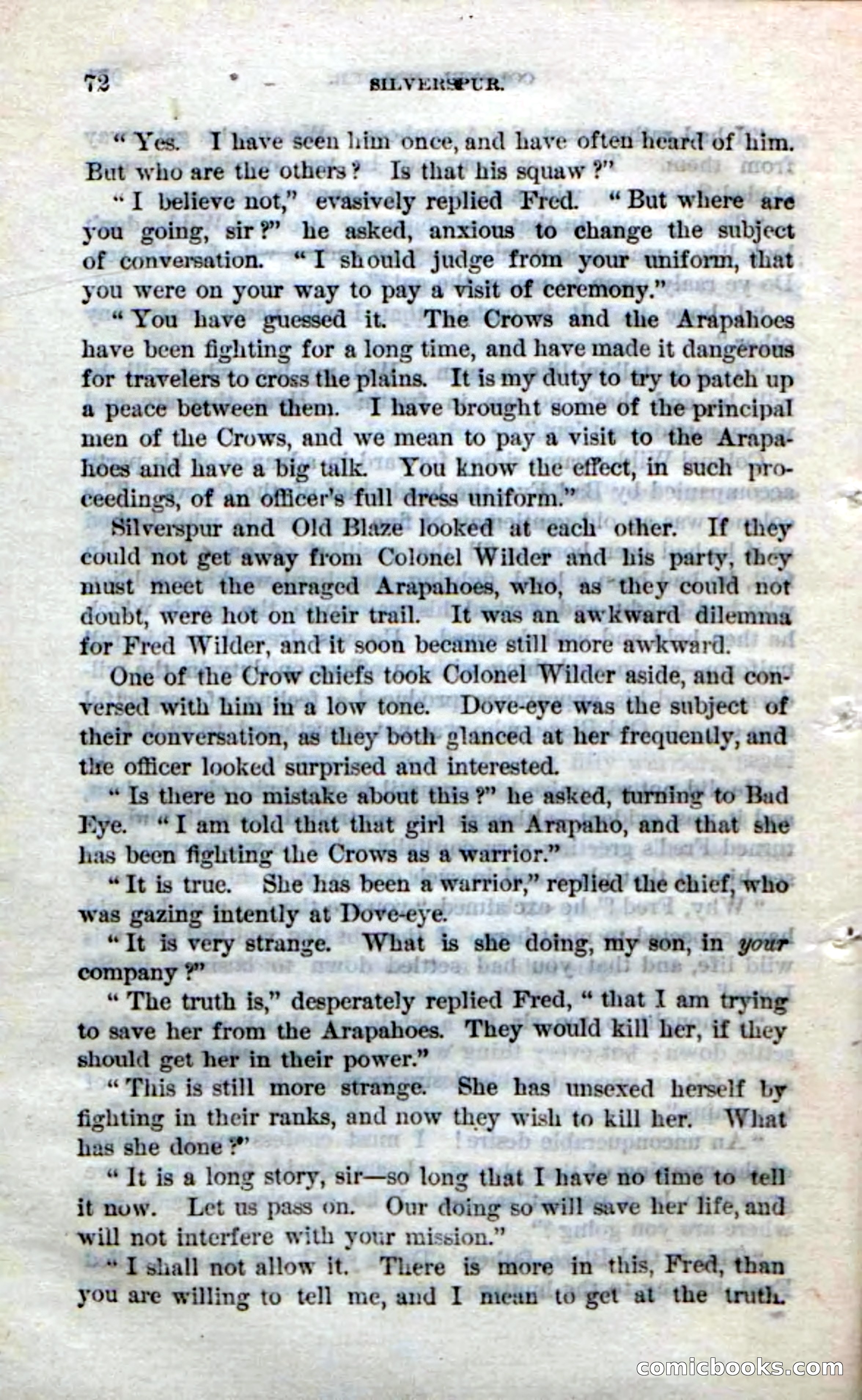 Beadle's Dime Novels No. 212: Silverspur — page 70 of 100