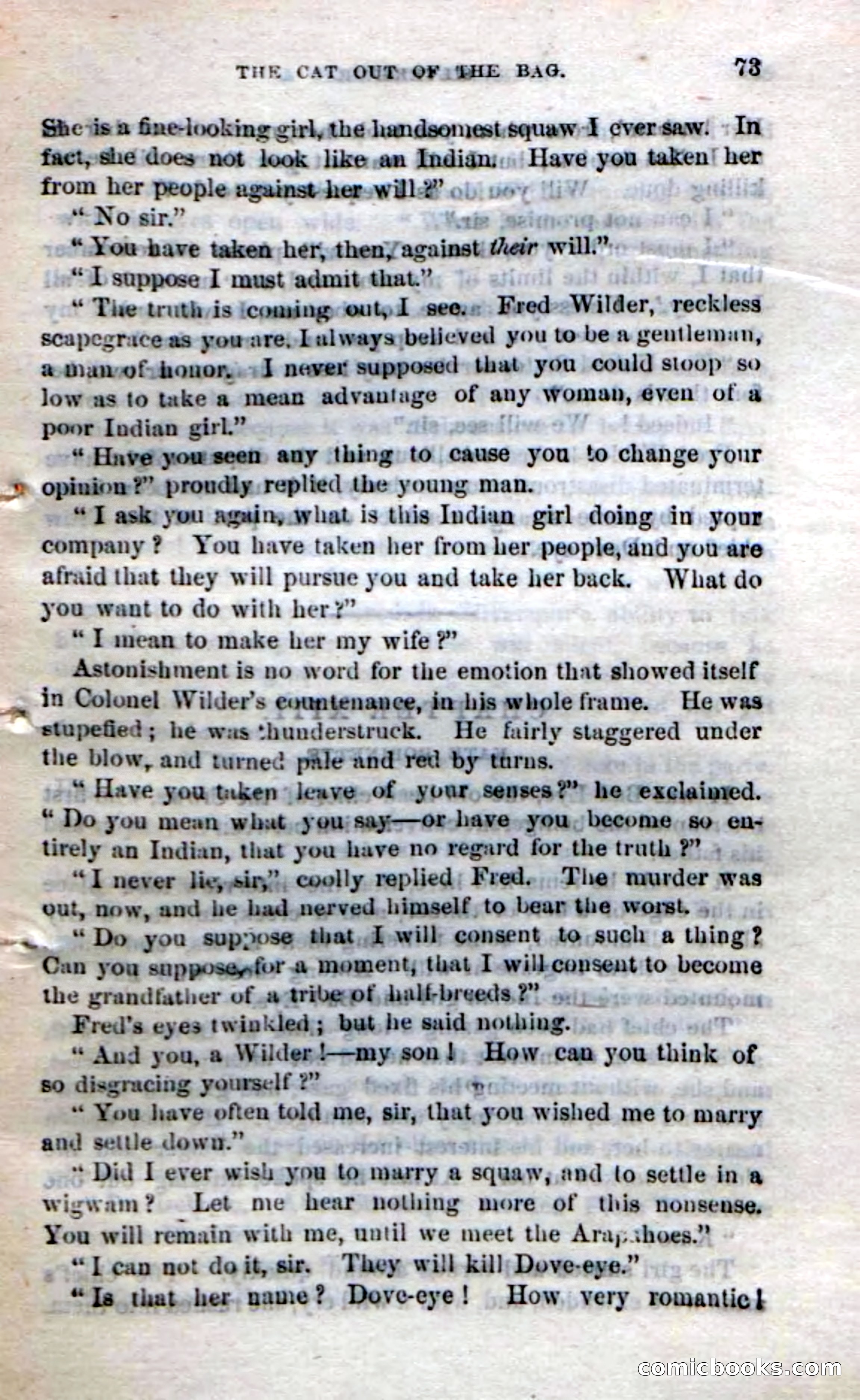 Beadle's Dime Novels No. 212: Silverspur — page 71 of 100