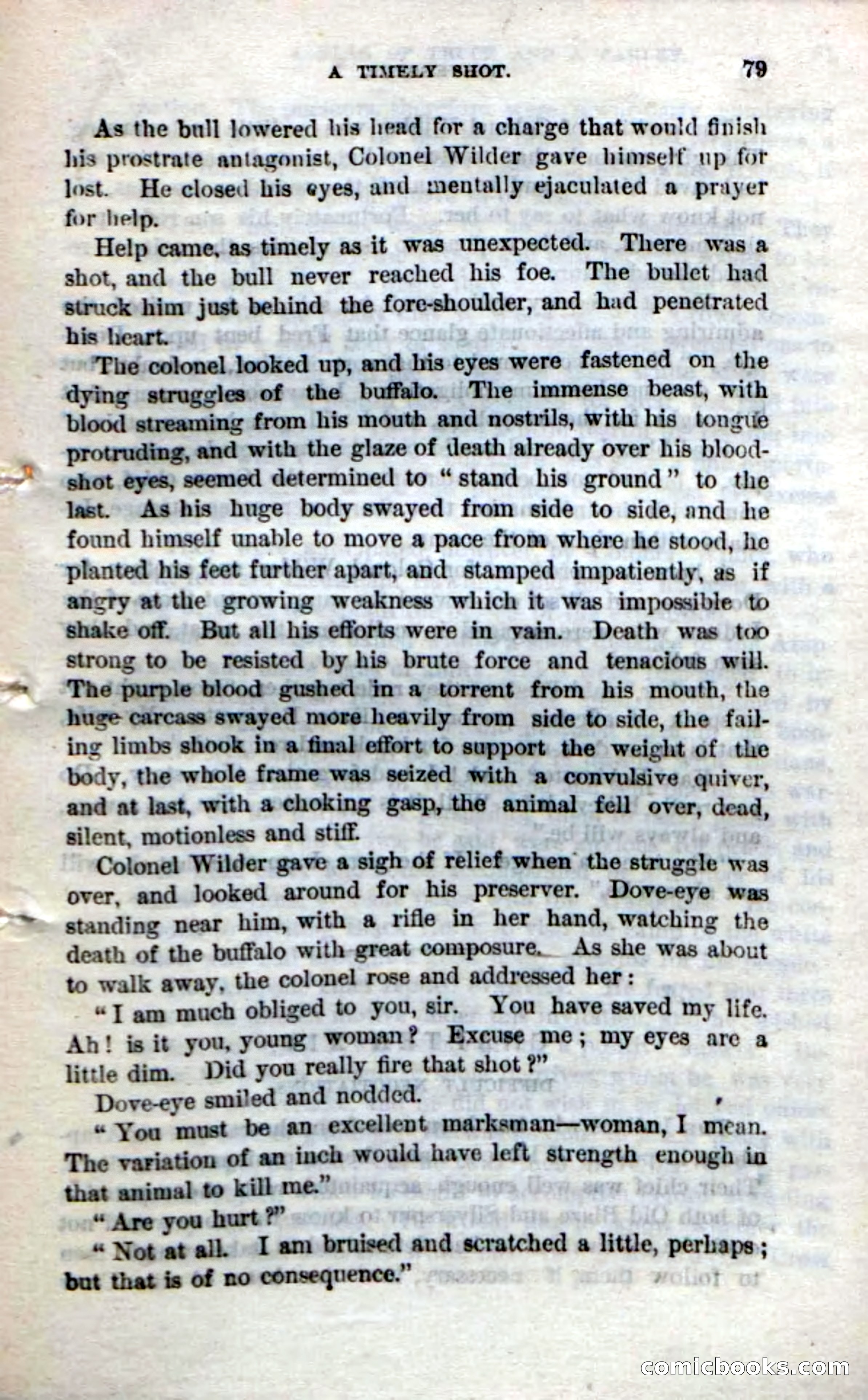 Beadle's Dime Novels No. 212: Silverspur — page 77 of 100
