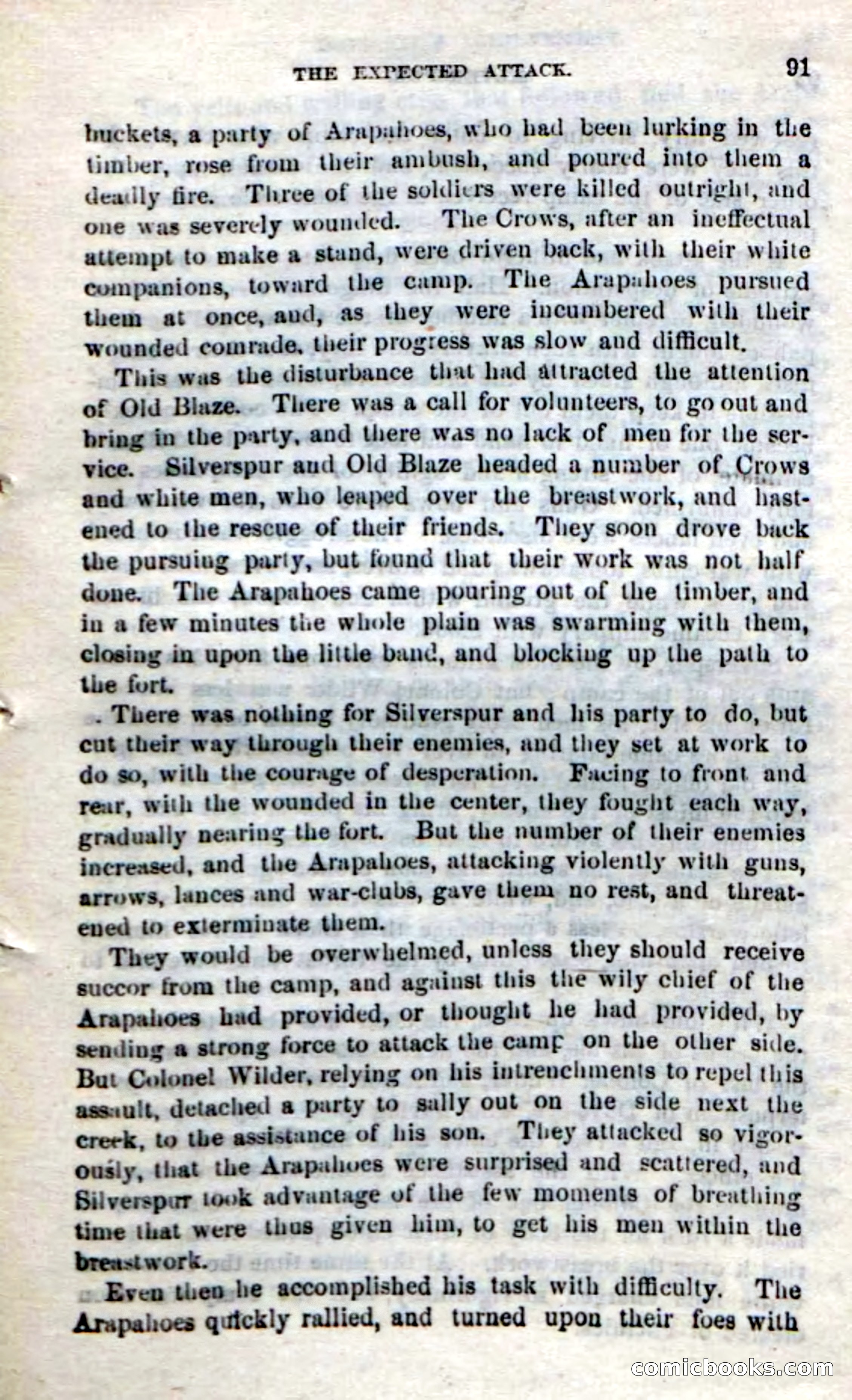 Beadle's Dime Novels No. 212: Silverspur — page 89 of 100